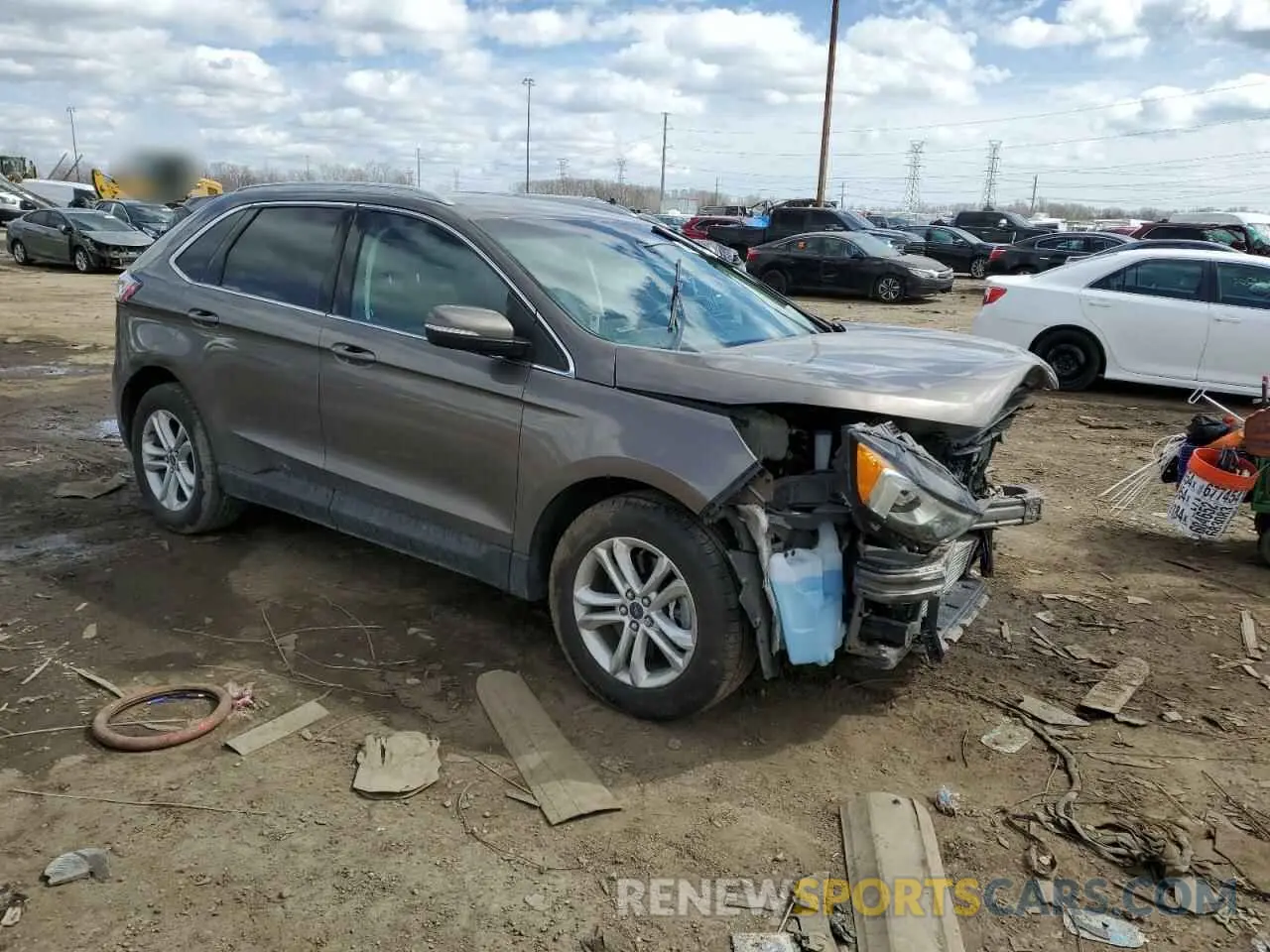 4 Photograph of a damaged car 2FMPK4J90KBC71229 FORD EDGE 2019