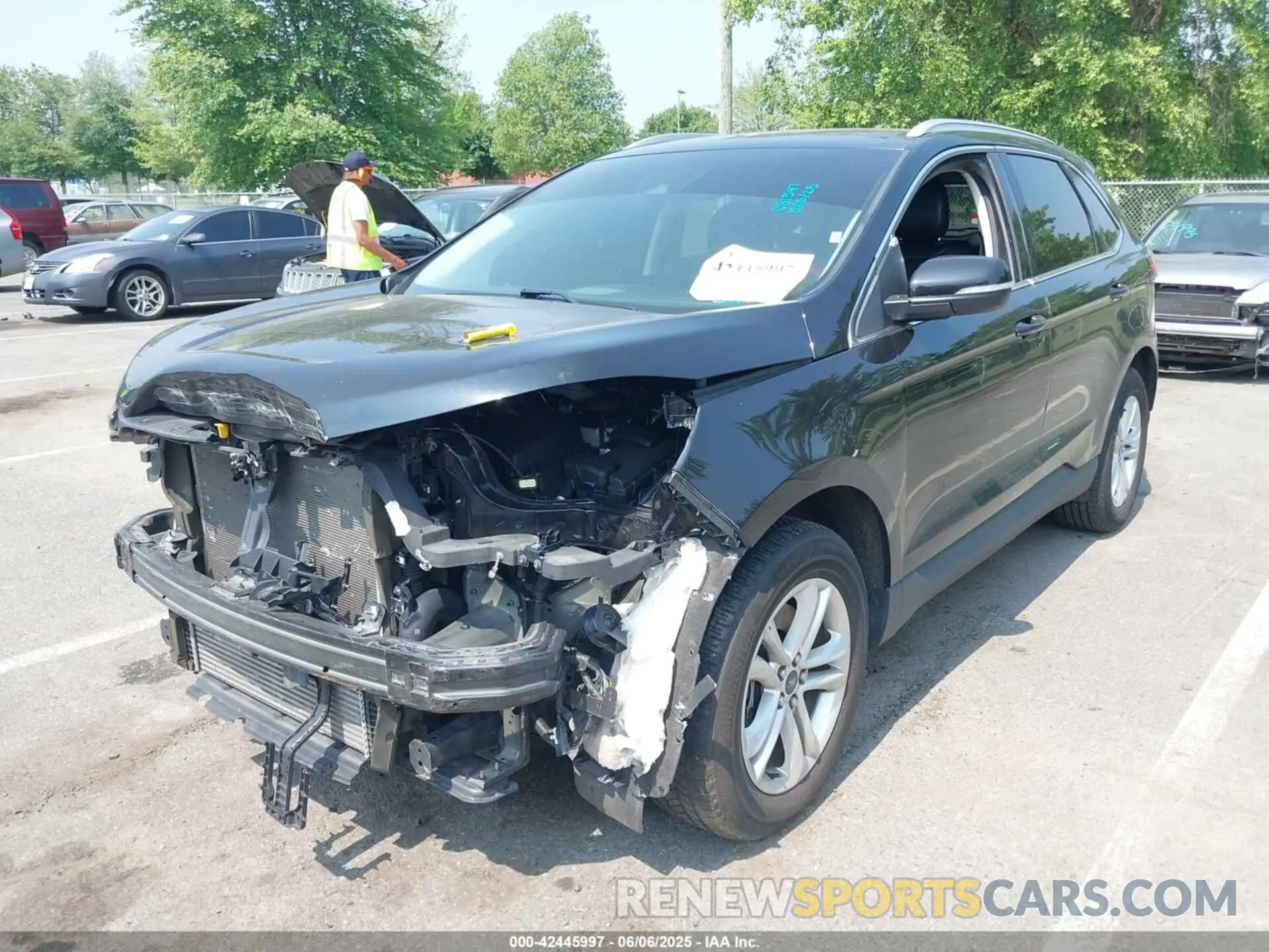 2 Photograph of a damaged car 2FMPK4J91KBC31547 FORD EDGE 2019