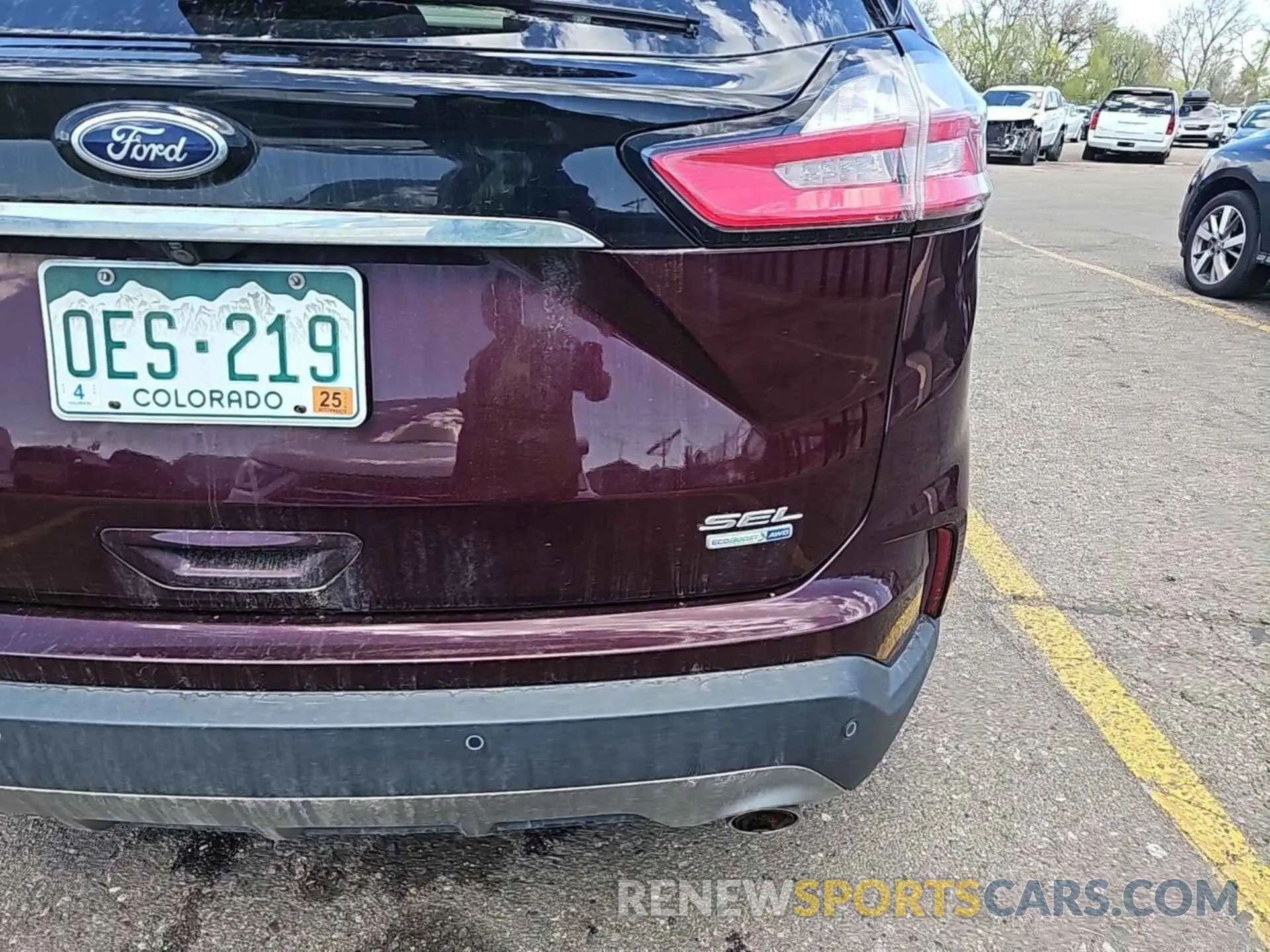 14 Photograph of a damaged car 2FMPK4J92KBB13183 FORD EDGE 2019