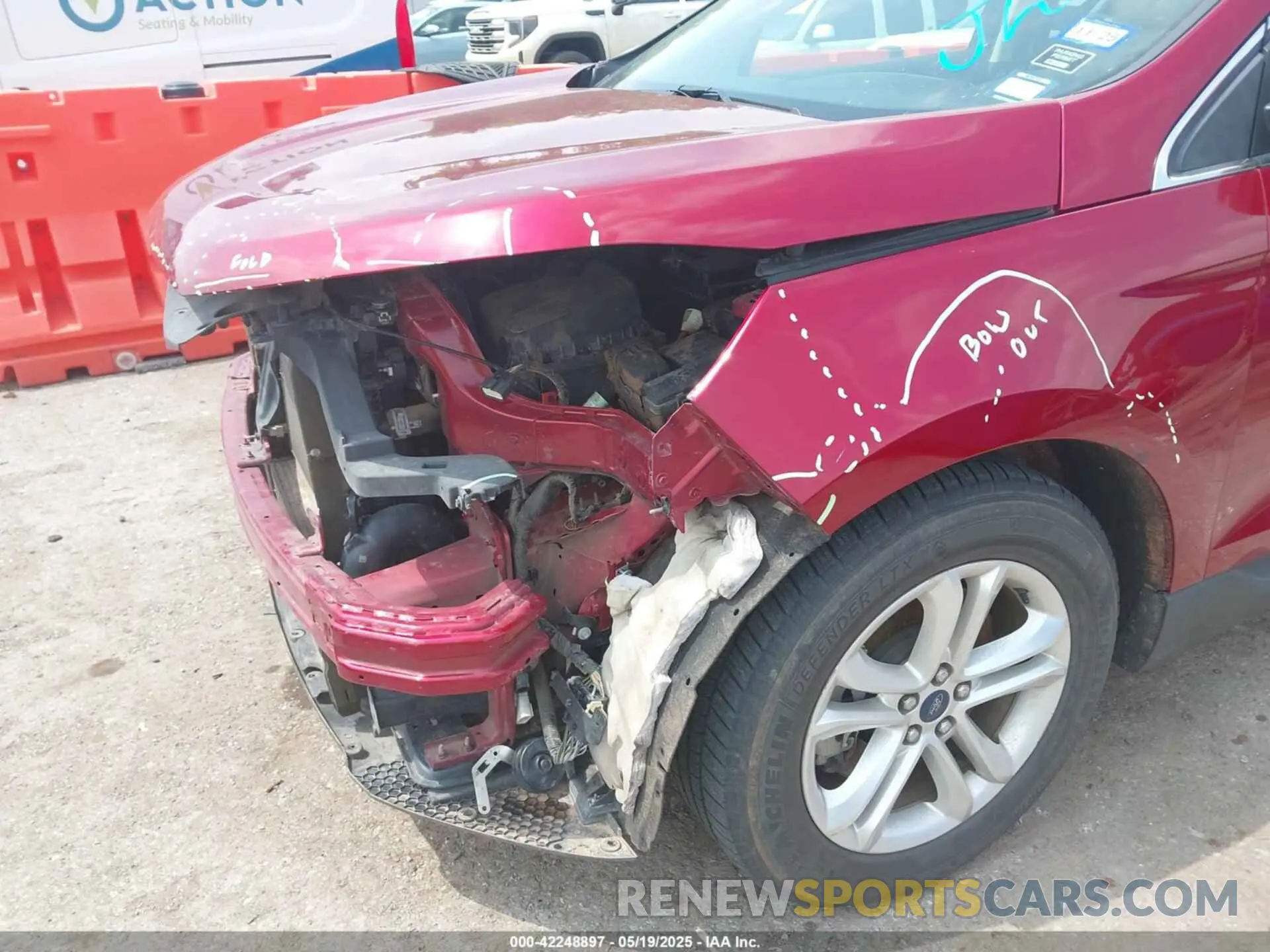 22 Photograph of a damaged car 2FMPK4J92KBB69060 FORD EDGE 2019
