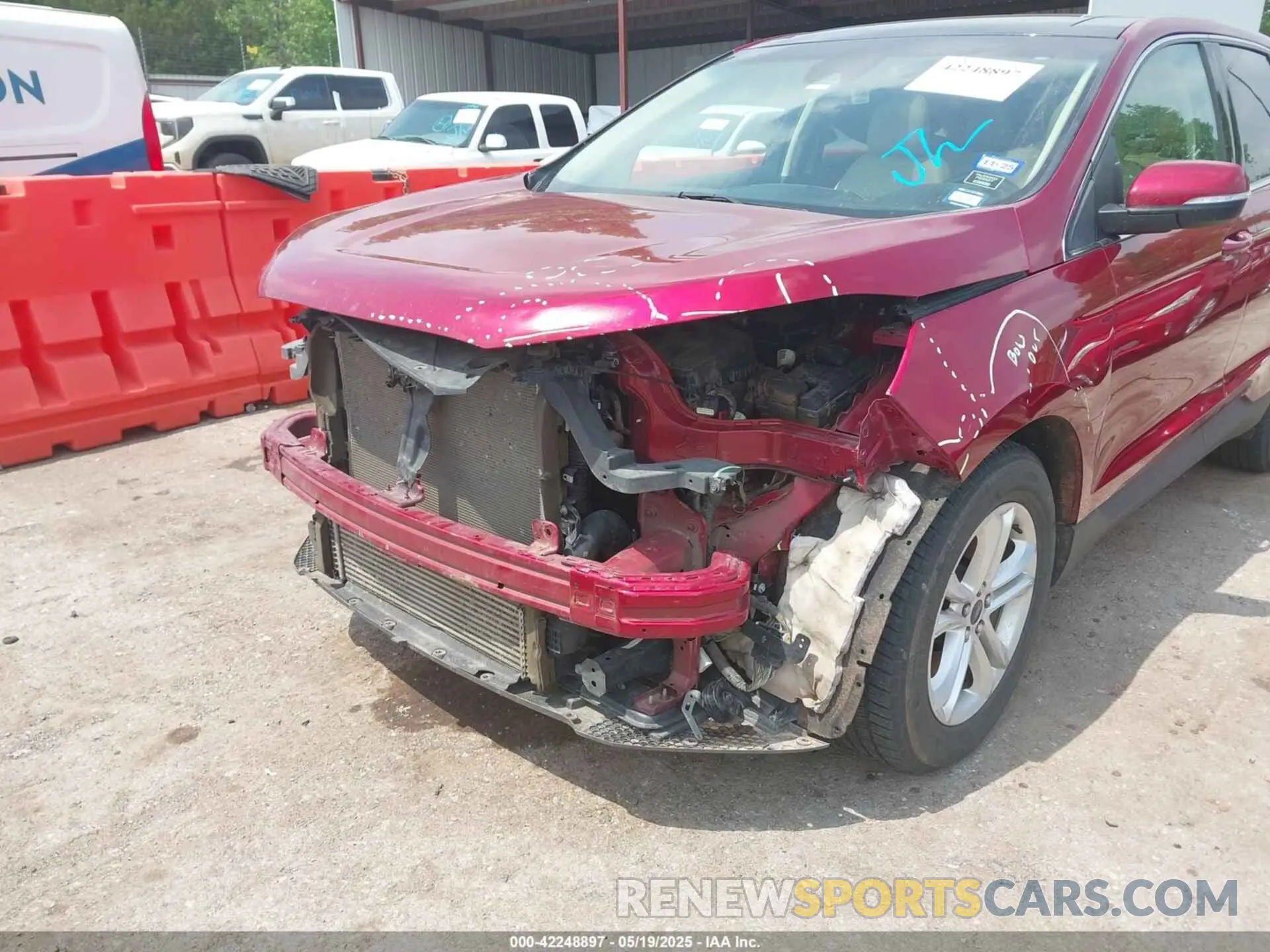 6 Photograph of a damaged car 2FMPK4J92KBB69060 FORD EDGE 2019