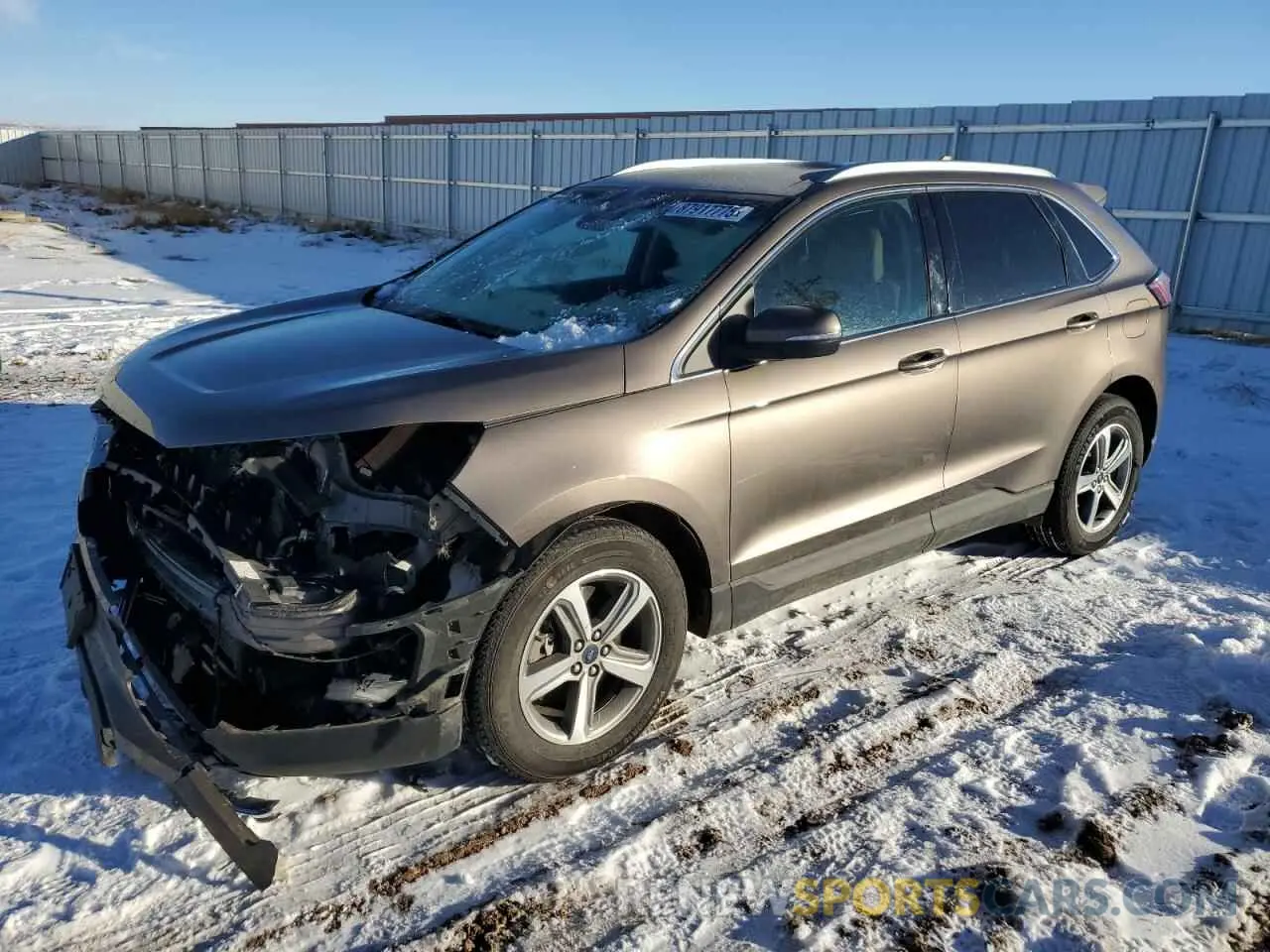 1 Photograph of a damaged car 2FMPK4J92KBB69527 FORD EDGE 2019