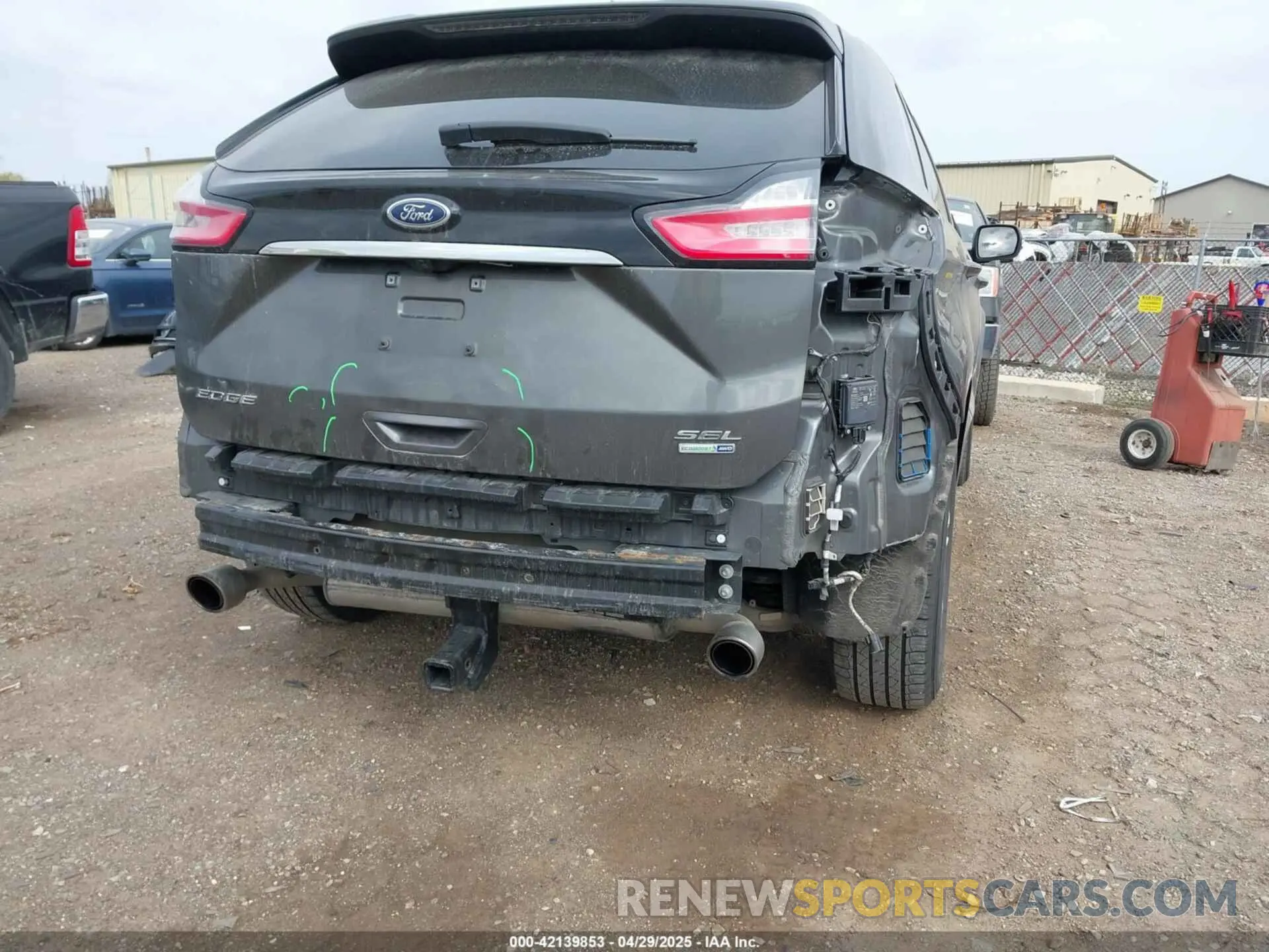 6 Photograph of a damaged car 2FMPK4J92KBC60085 FORD EDGE 2019