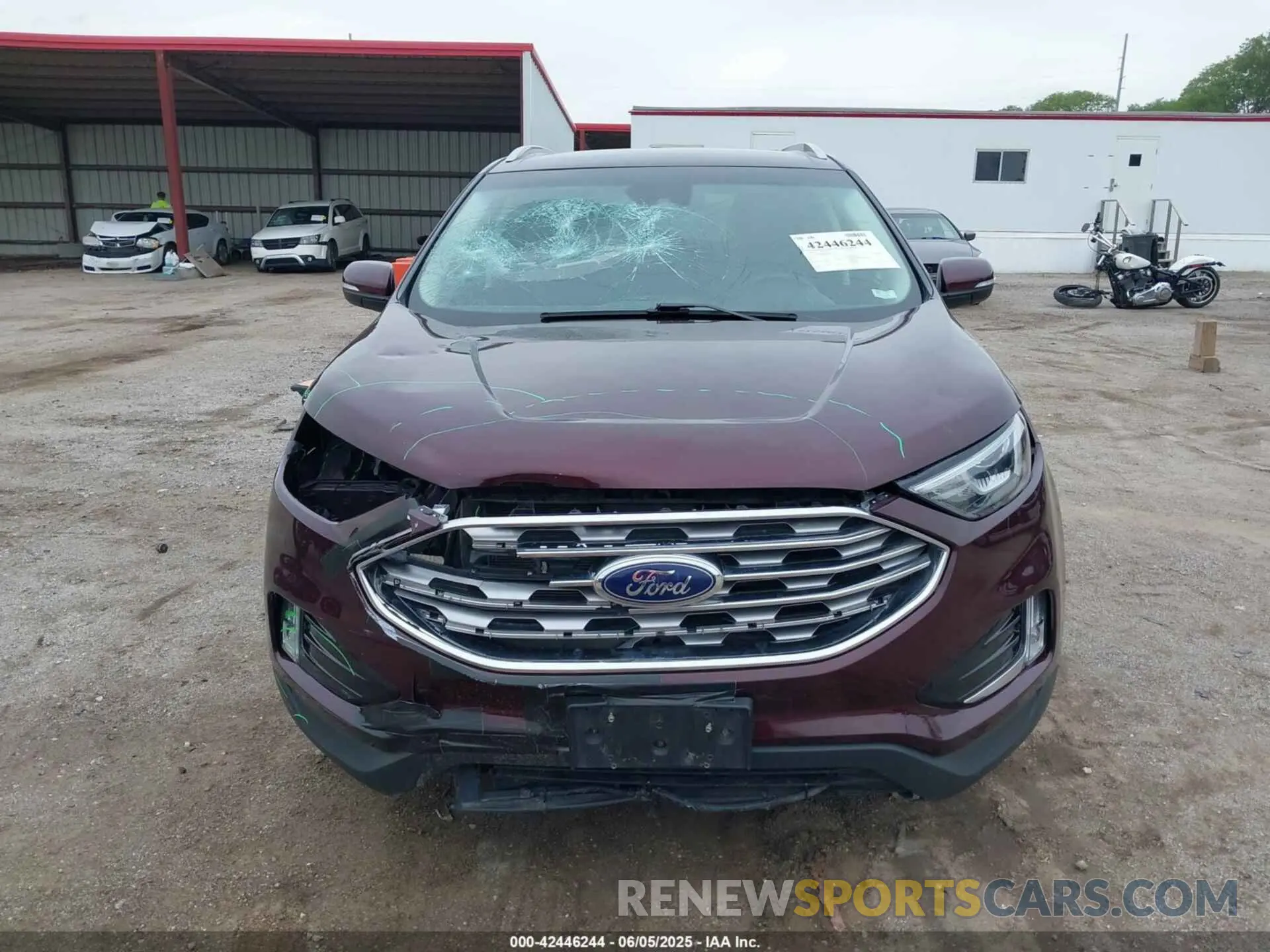 13 Photograph of a damaged car 2FMPK4J93KBB38433 FORD EDGE 2019
