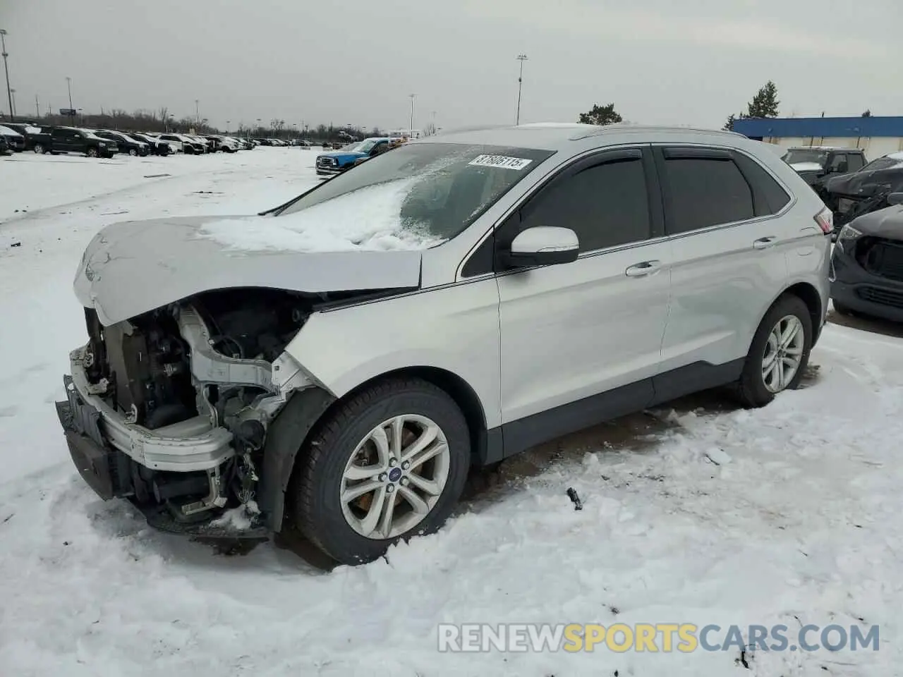 1 Photograph of a damaged car 2FMPK4J93KBC37611 FORD EDGE 2019