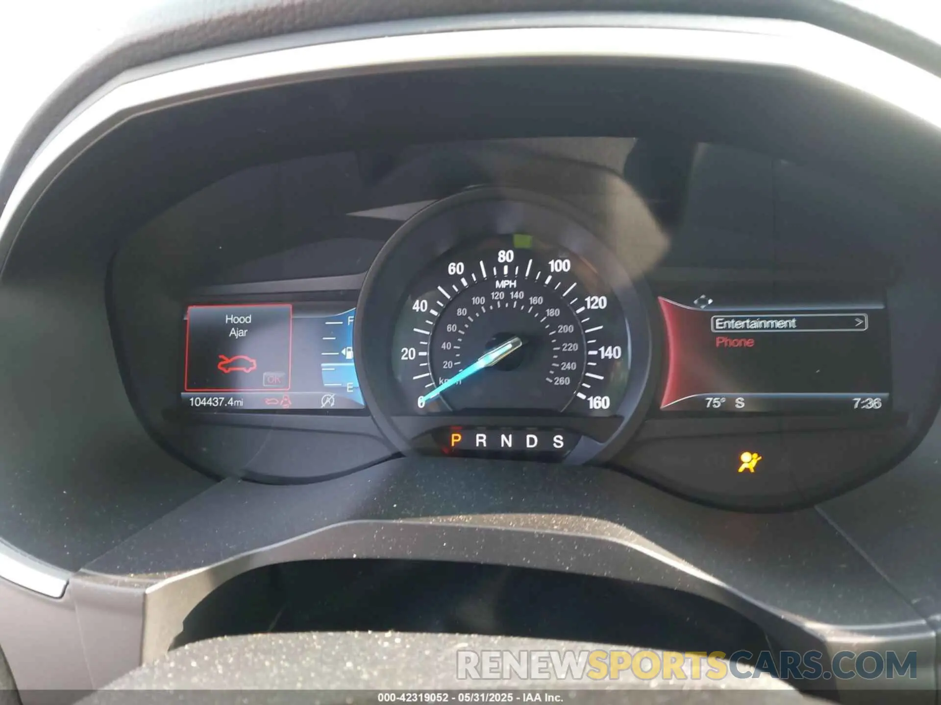 7 Photograph of a damaged car 2FMPK4J94KBB40580 FORD EDGE 2019