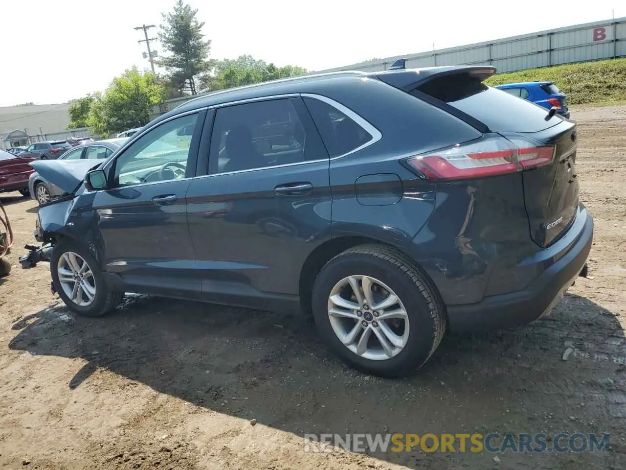 2 Photograph of a damaged car 2FMPK4J95KBB23500 FORD EDGE 2019
