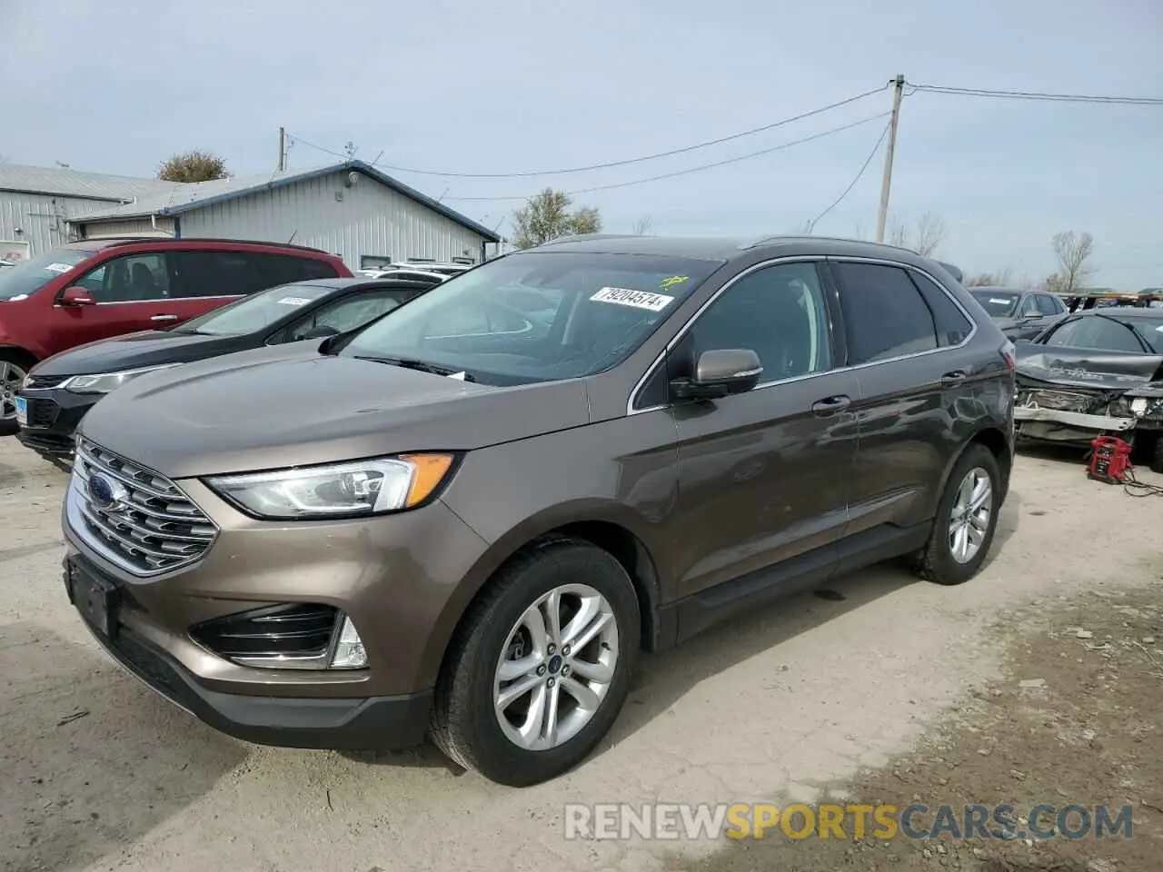 1 Photograph of a damaged car 2FMPK4J95KBB79453 FORD EDGE 2019