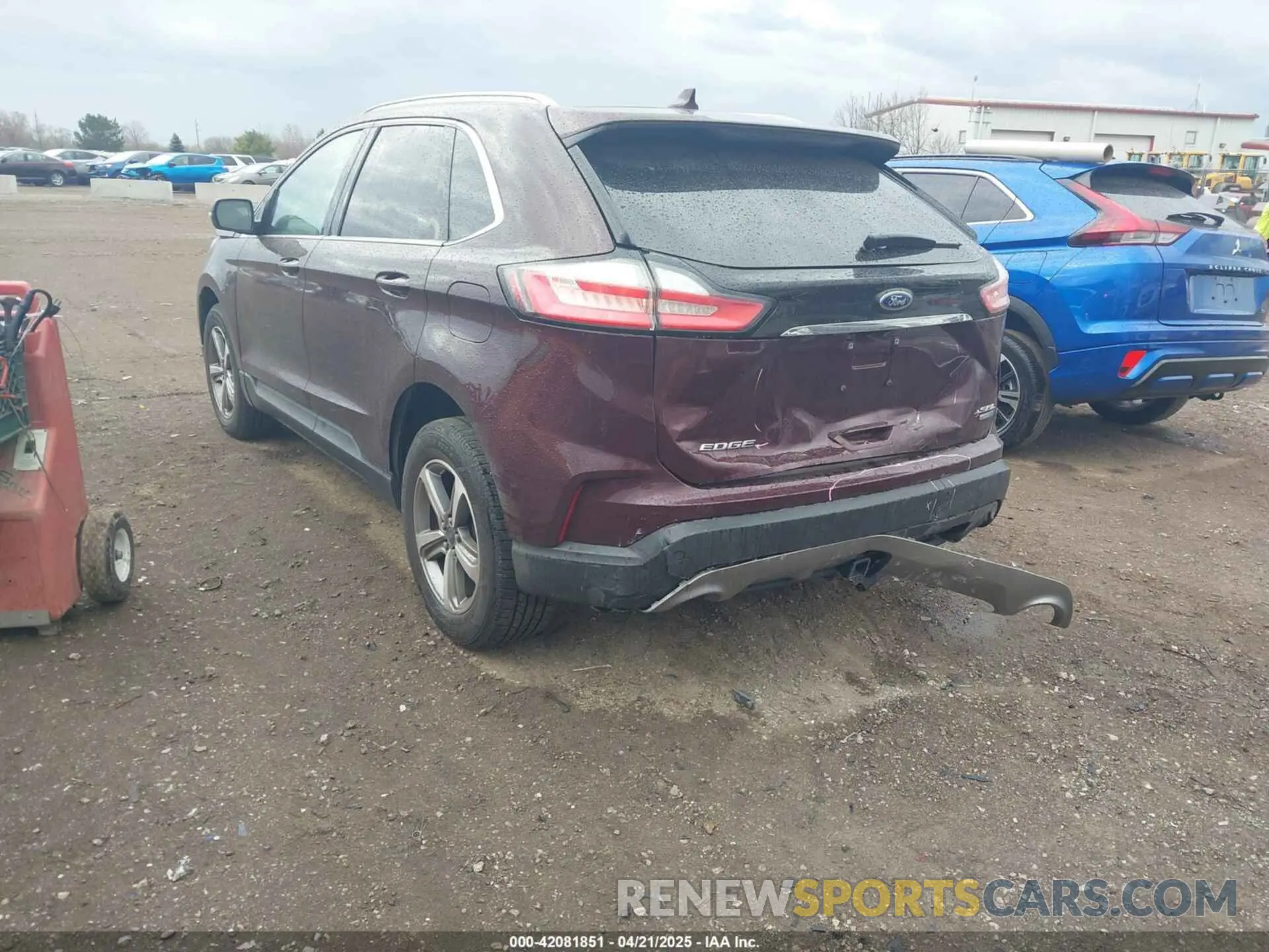 3 Photograph of a damaged car 2FMPK4J95KBC26108 FORD EDGE 2019