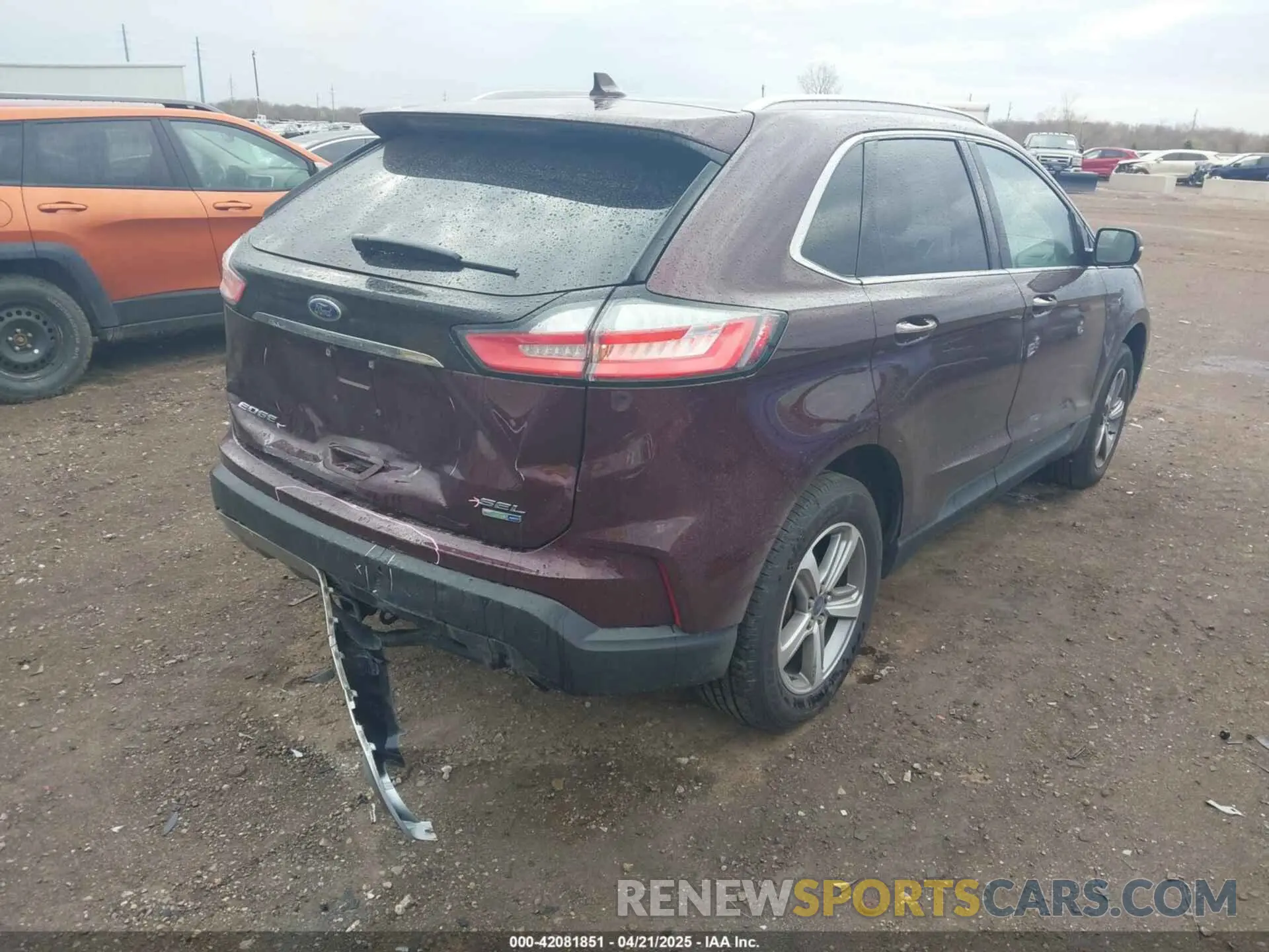 4 Photograph of a damaged car 2FMPK4J95KBC26108 FORD EDGE 2019