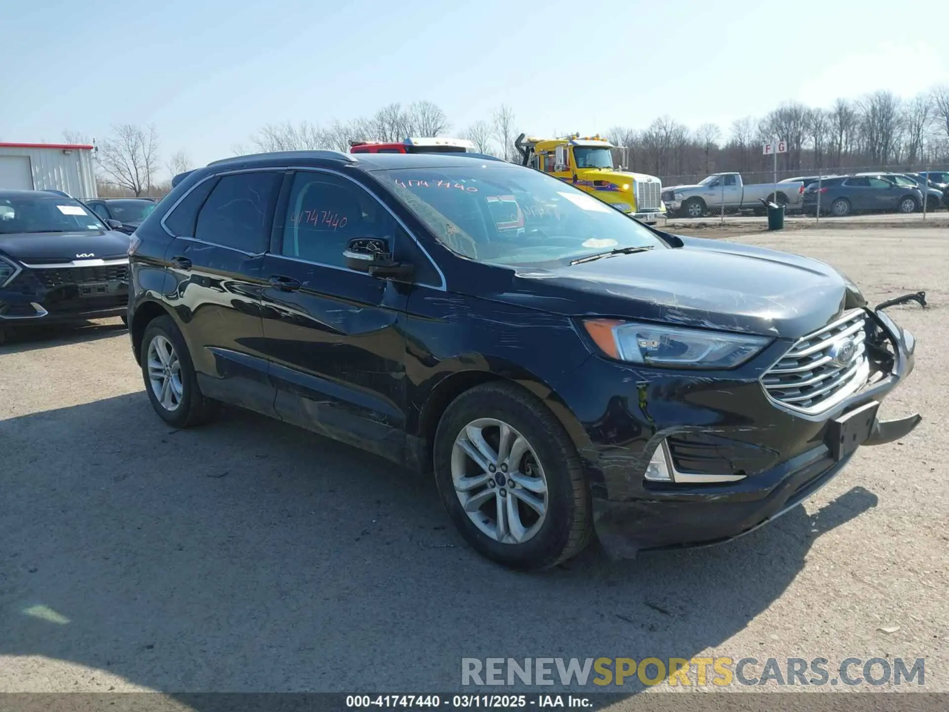 1 Photograph of a damaged car 2FMPK4J95KBC70383 FORD EDGE 2019