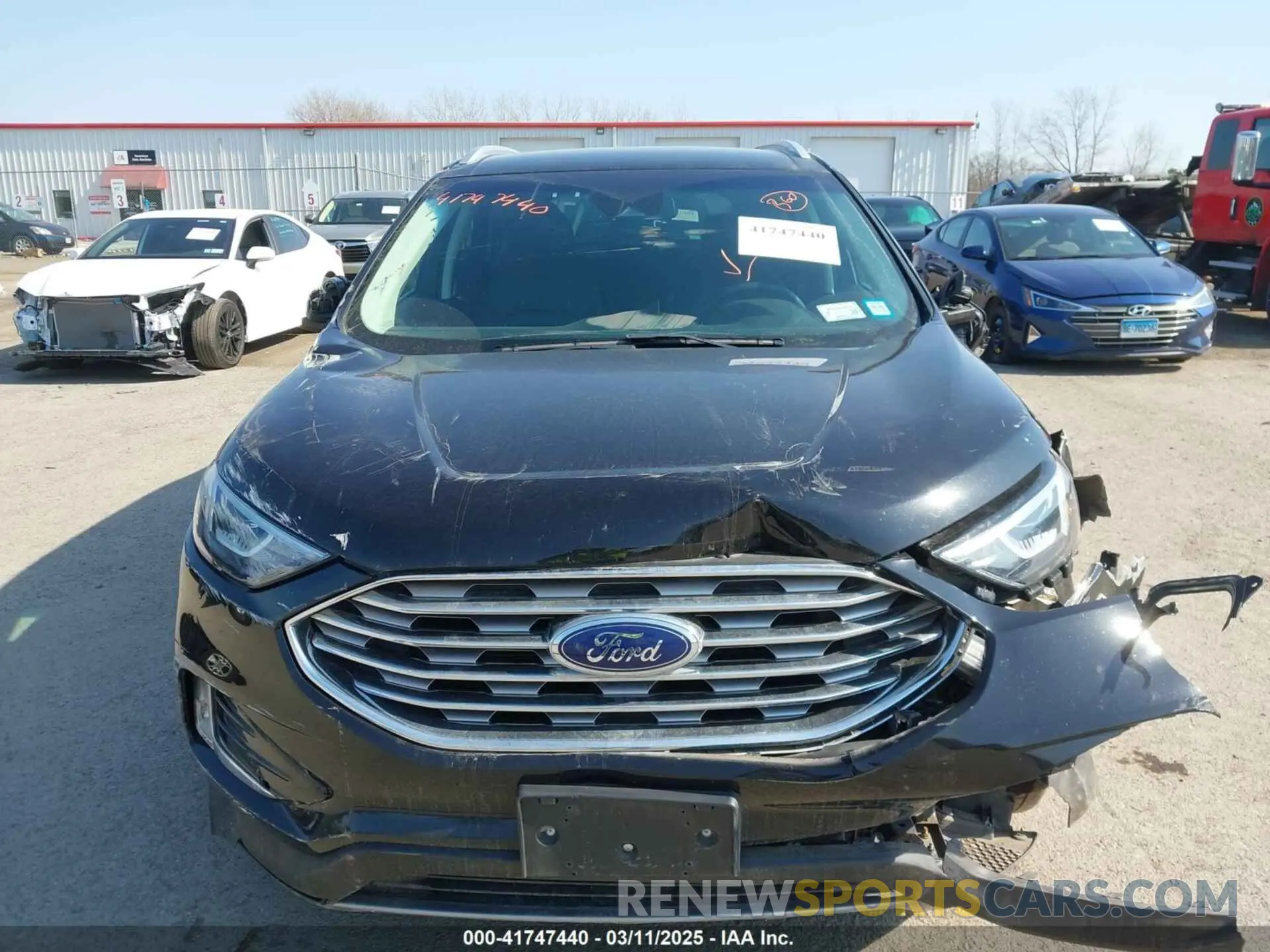 13 Photograph of a damaged car 2FMPK4J95KBC70383 FORD EDGE 2019