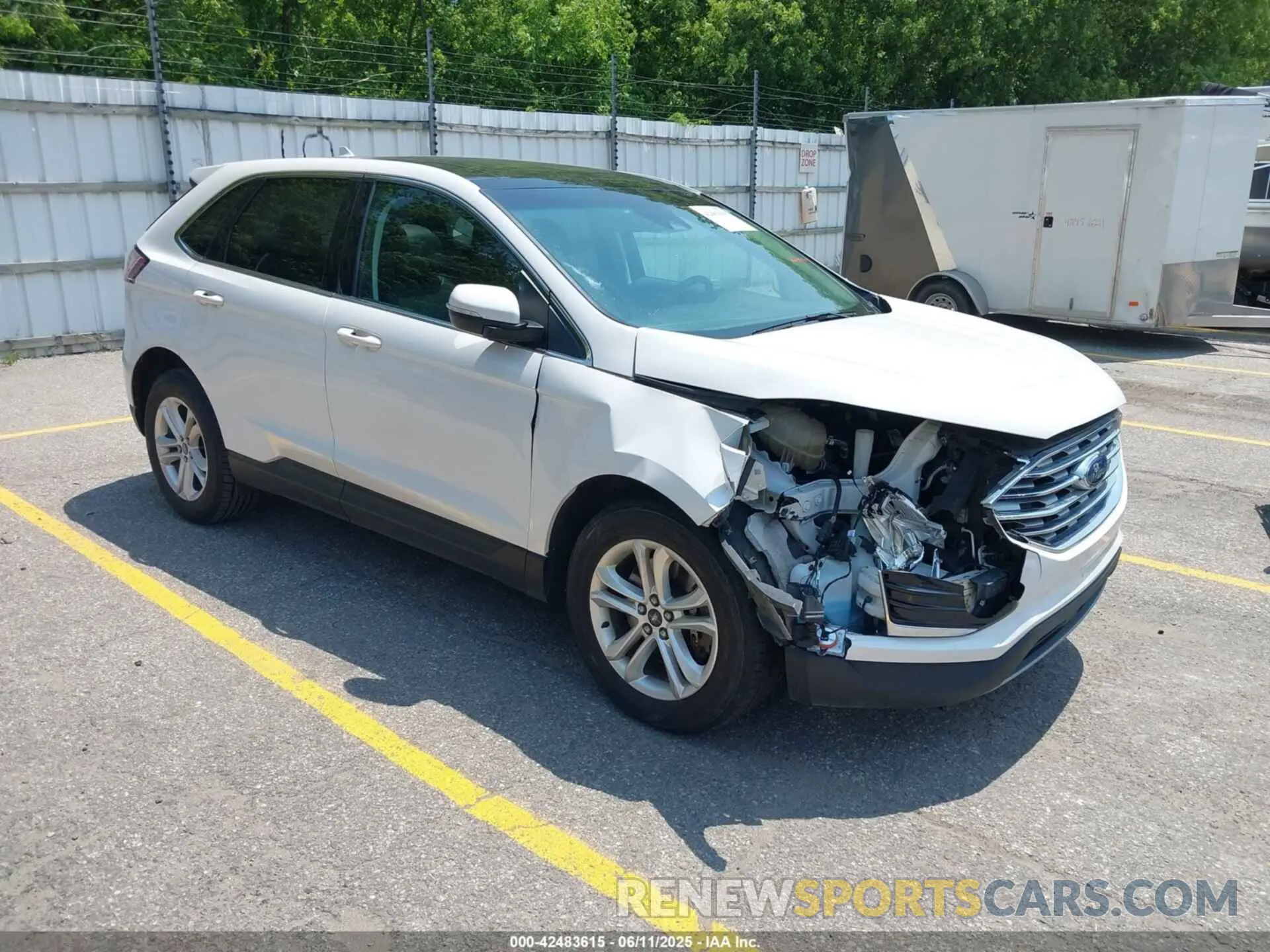1 Photograph of a damaged car 2FMPK4J96KBB36191 FORD EDGE 2019
