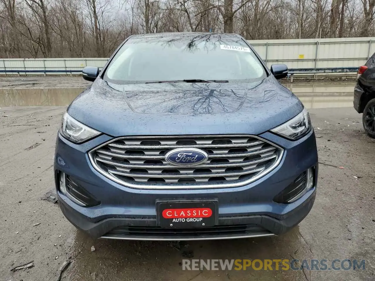 5 Photograph of a damaged car 2FMPK4J96KBB38460 FORD EDGE 2019