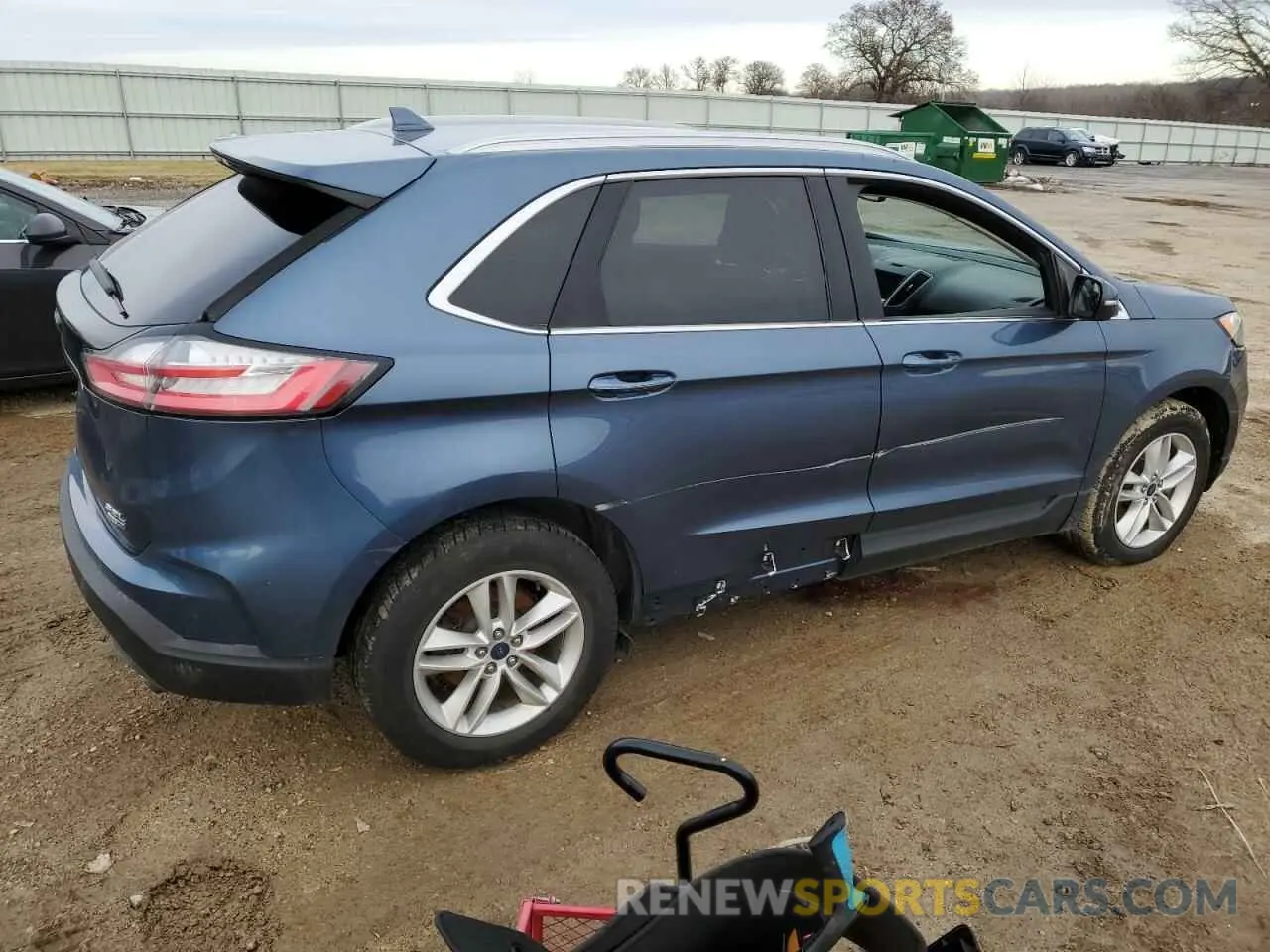 3 Photograph of a damaged car 2FMPK4J96KBC18504 FORD EDGE 2019