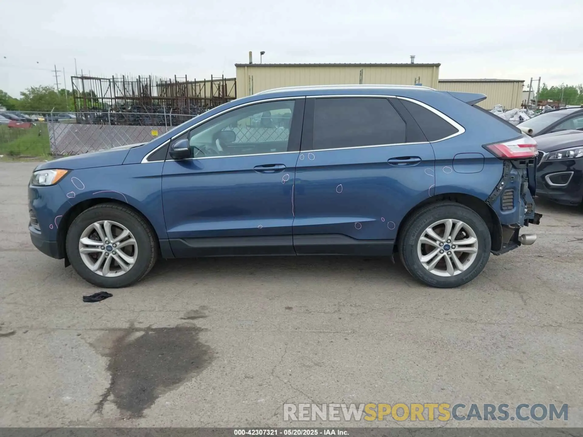 15 Photograph of a damaged car 2FMPK4J96KBC19149 FORD EDGE 2019