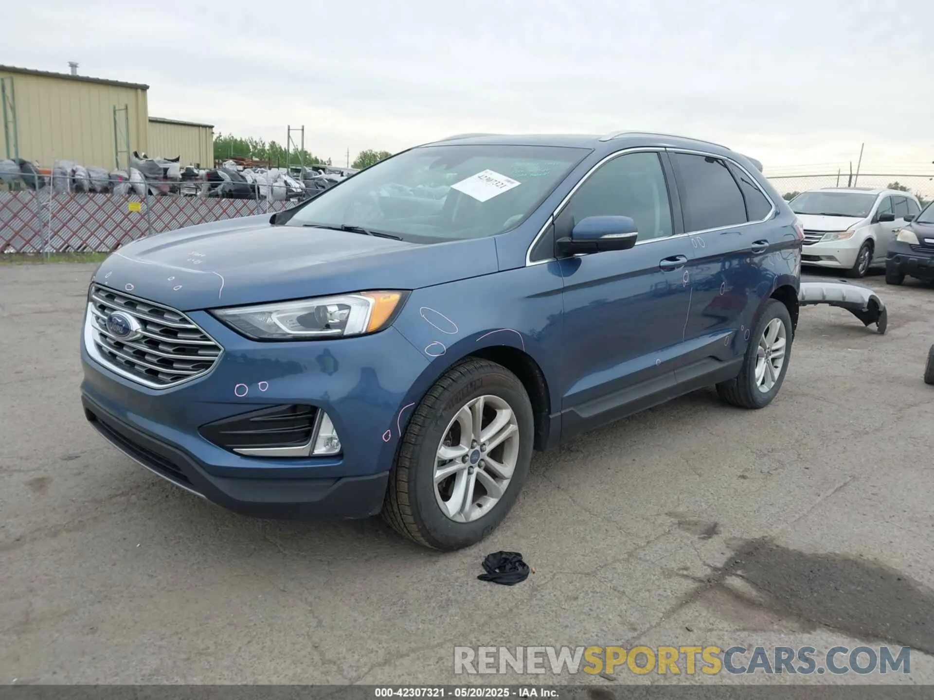 2 Photograph of a damaged car 2FMPK4J96KBC19149 FORD EDGE 2019