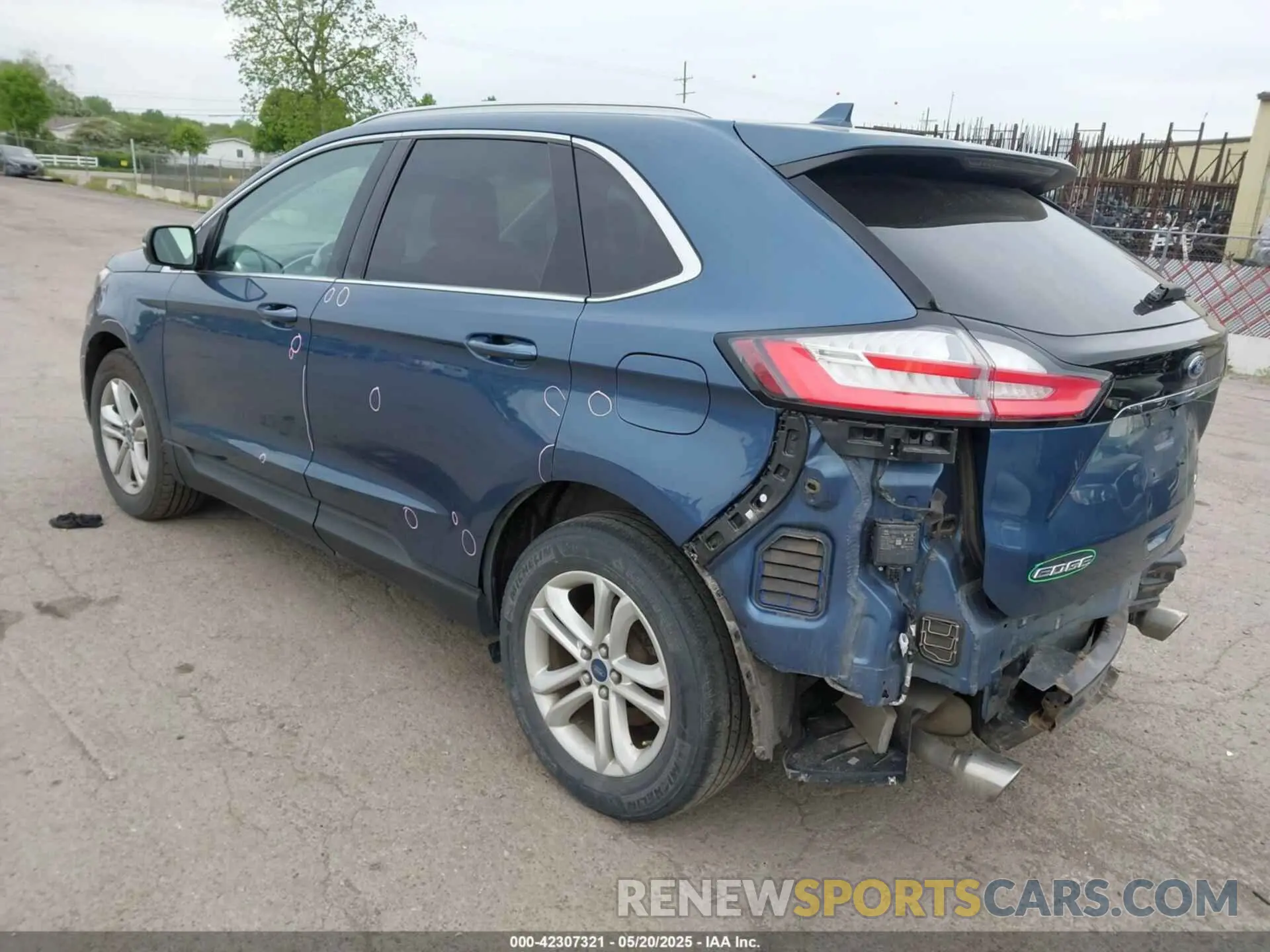 3 Photograph of a damaged car 2FMPK4J96KBC19149 FORD EDGE 2019