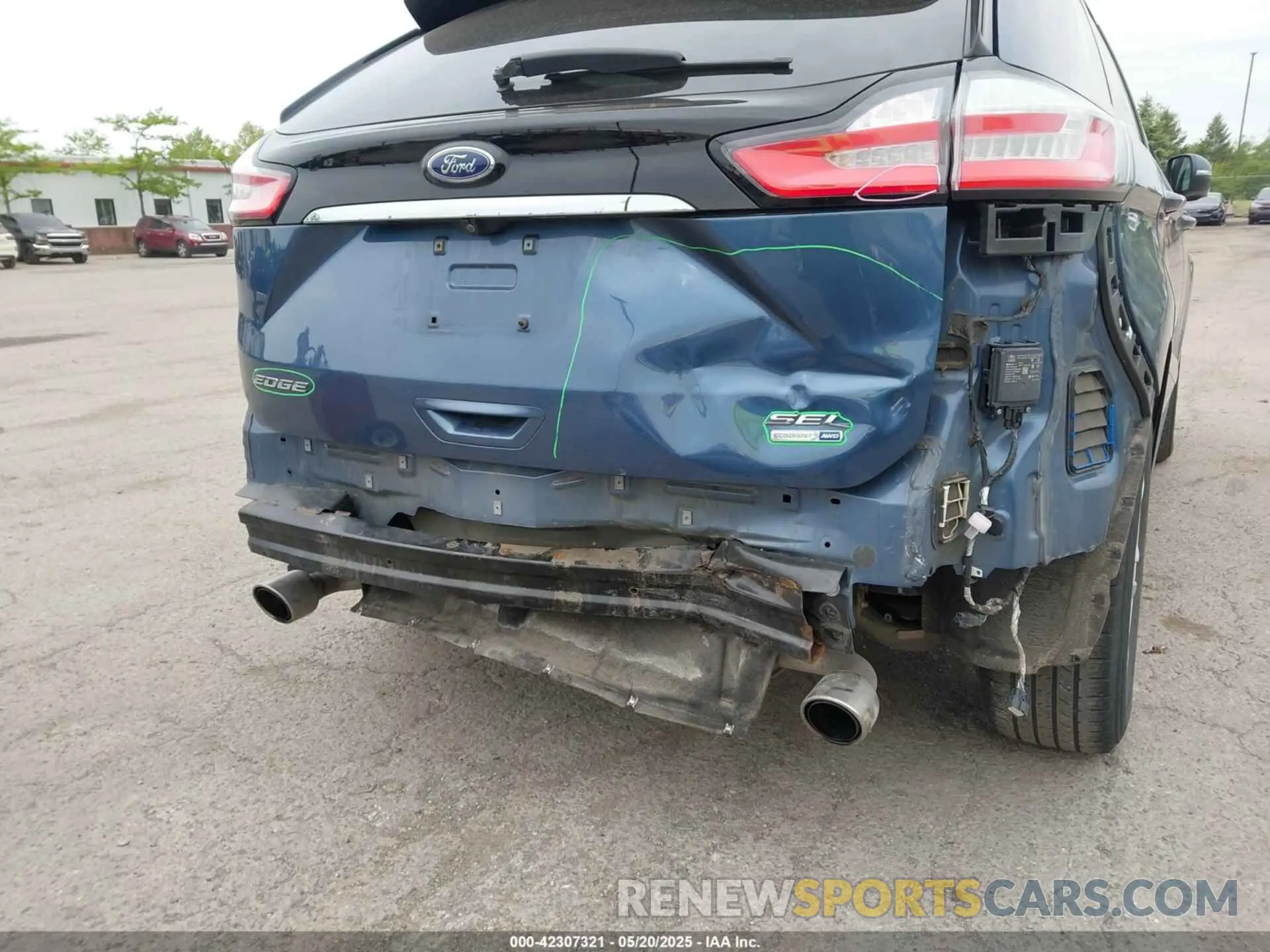 6 Photograph of a damaged car 2FMPK4J96KBC19149 FORD EDGE 2019