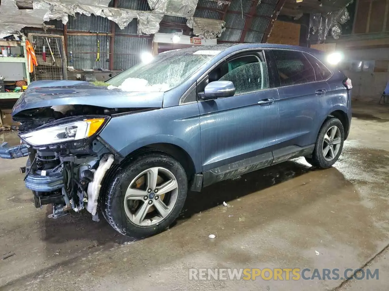 1 Photograph of a damaged car 2FMPK4J97KBB33669 FORD EDGE 2019