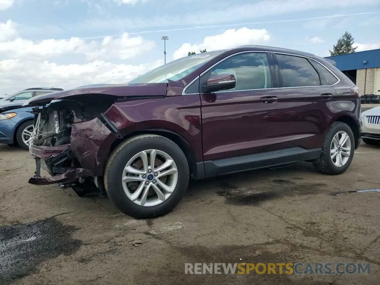 1 Photograph of a damaged car 2FMPK4J98KBB12815 FORD EDGE 2019