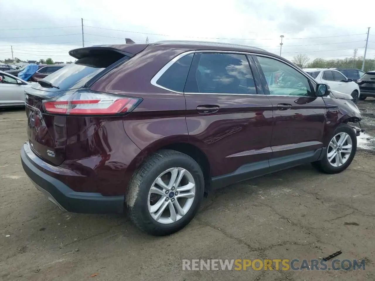 3 Photograph of a damaged car 2FMPK4J98KBB12815 FORD EDGE 2019