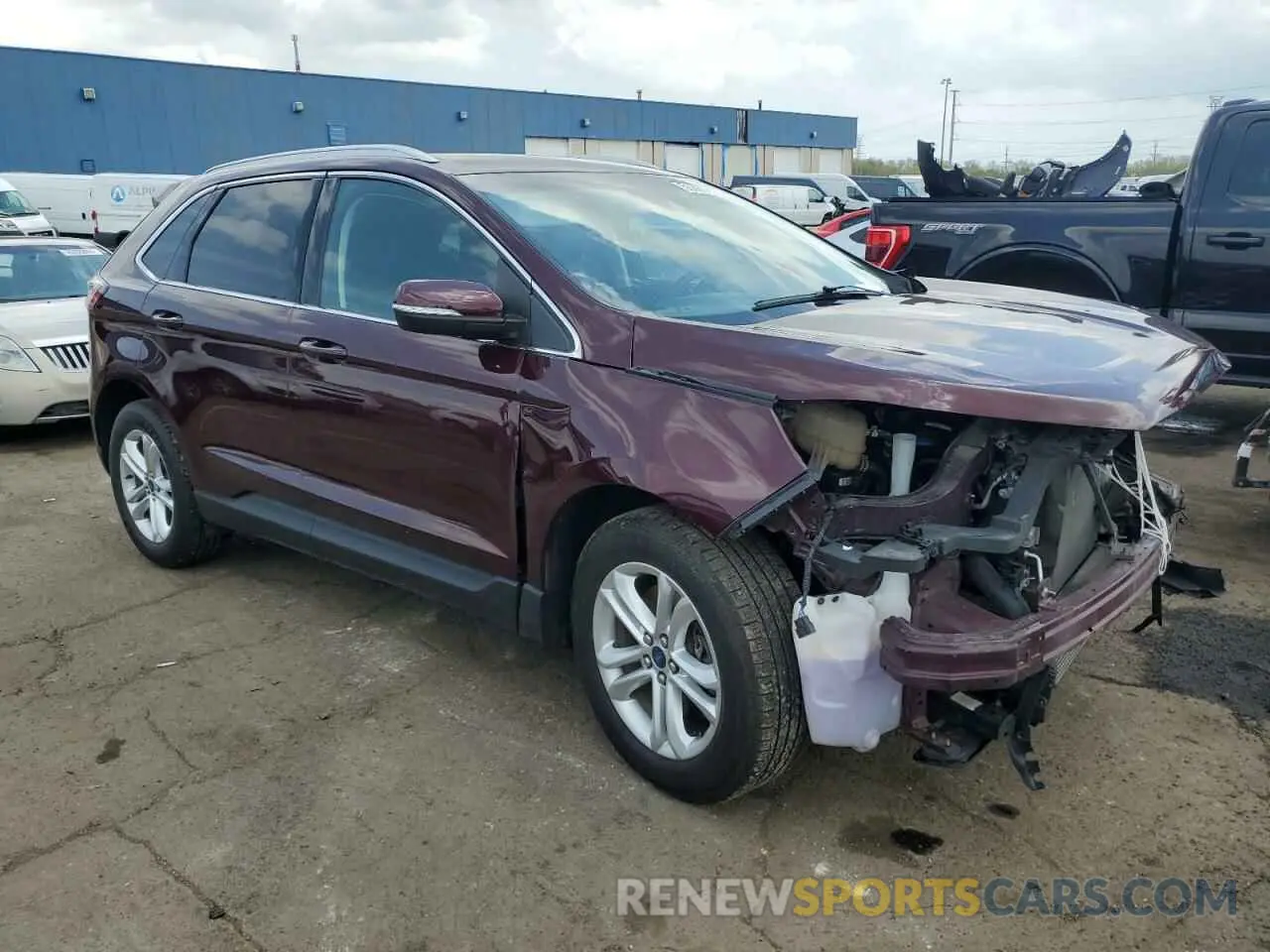 4 Photograph of a damaged car 2FMPK4J98KBB12815 FORD EDGE 2019