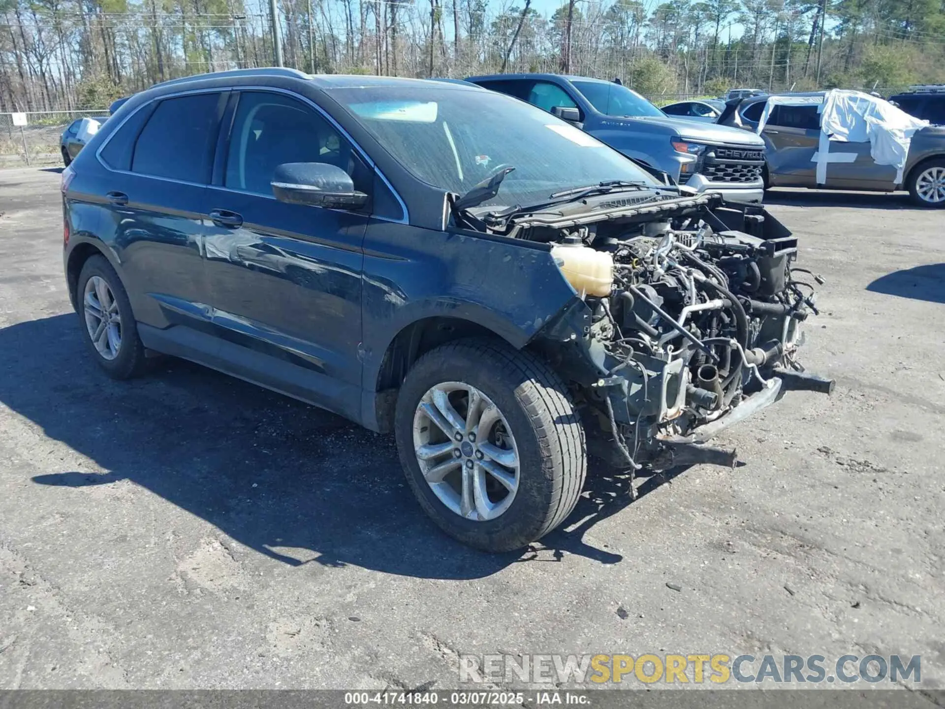 1 Photograph of a damaged car 2FMPK4J98KBB68754 FORD EDGE 2019
