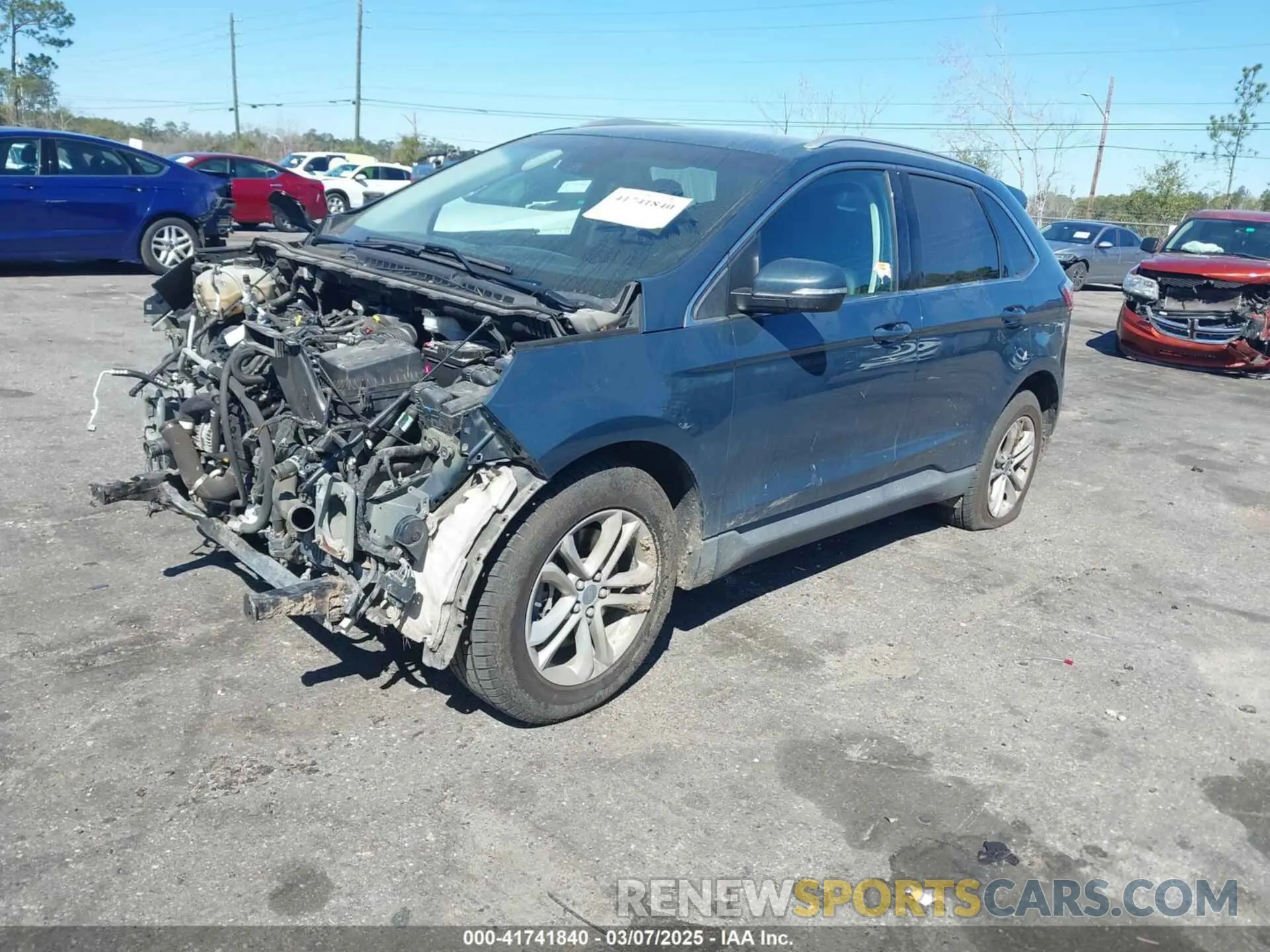2 Photograph of a damaged car 2FMPK4J98KBB68754 FORD EDGE 2019