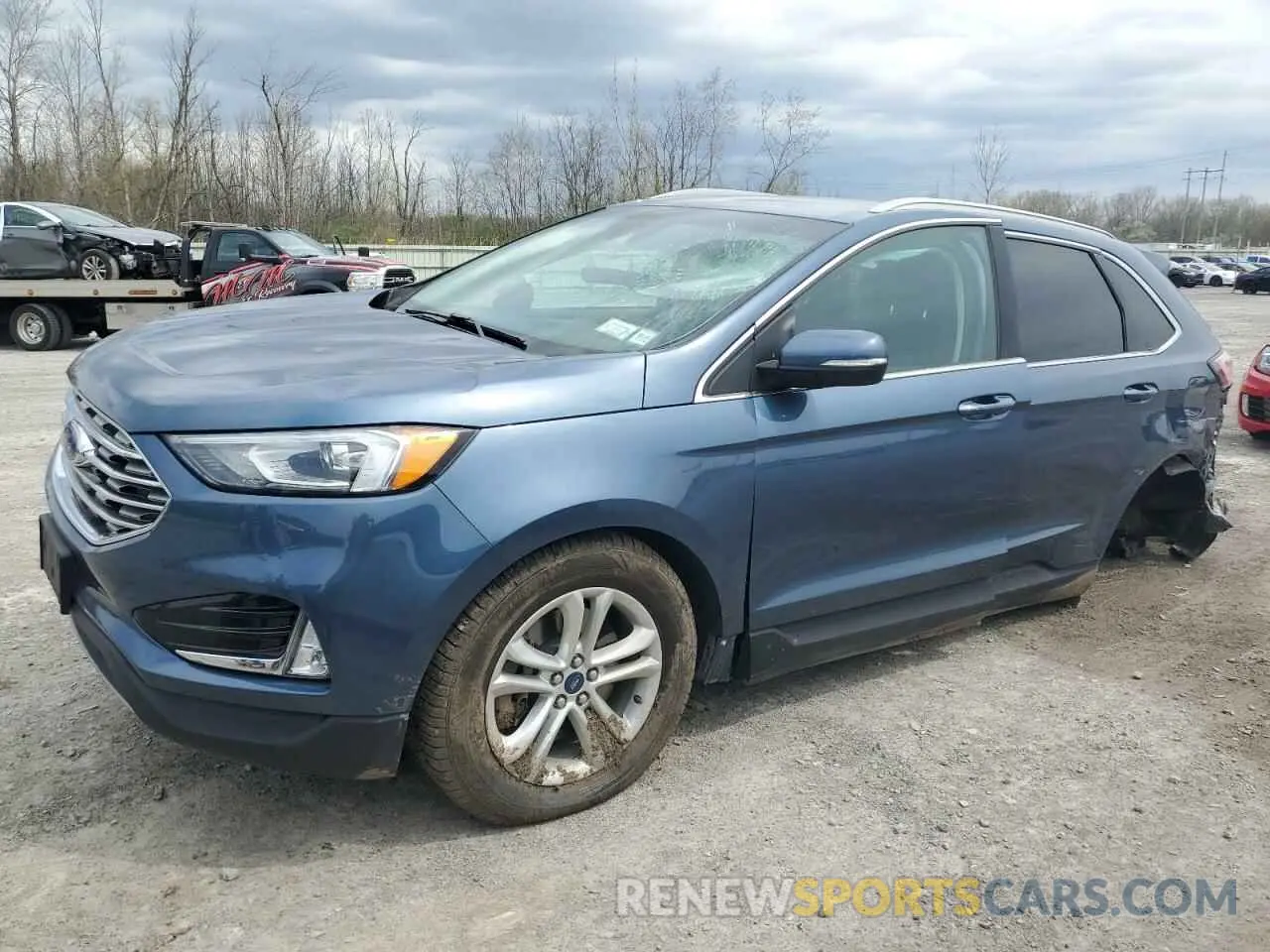 1 Photograph of a damaged car 2FMPK4J99KBB33916 FORD EDGE 2019