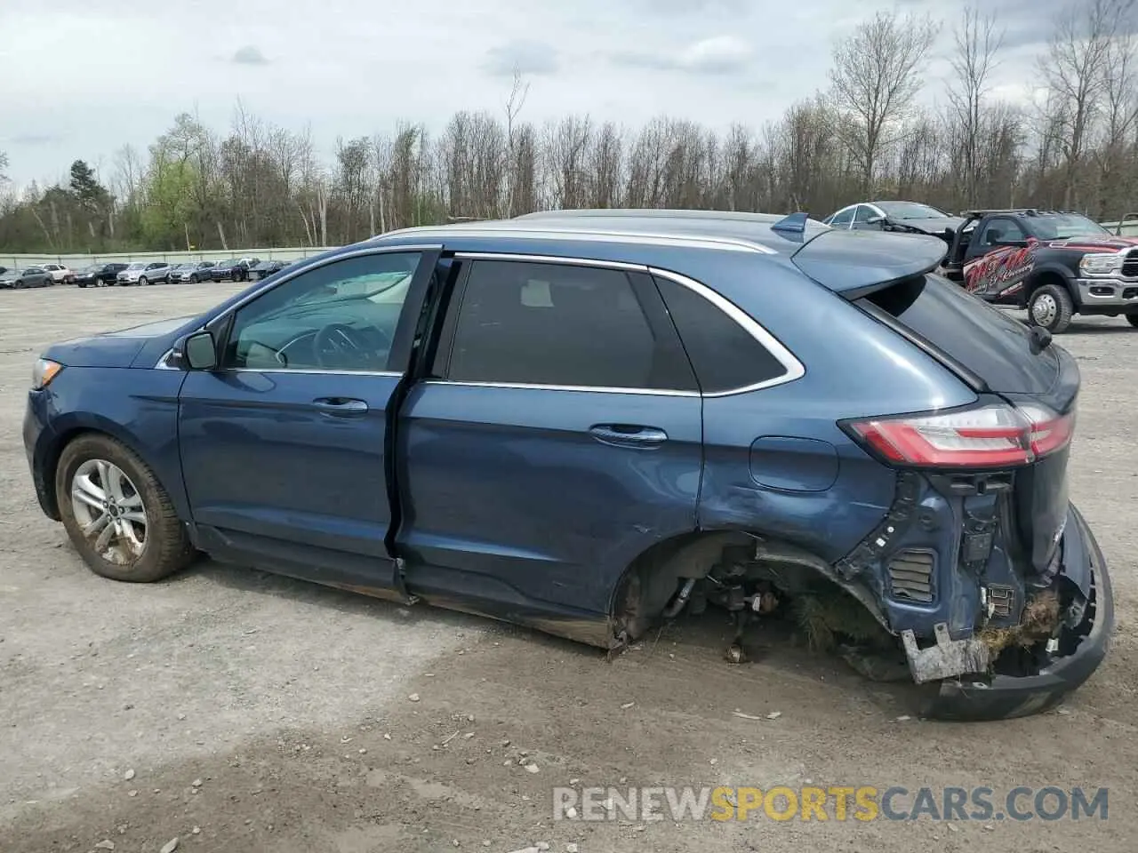 2 Photograph of a damaged car 2FMPK4J99KBB33916 FORD EDGE 2019