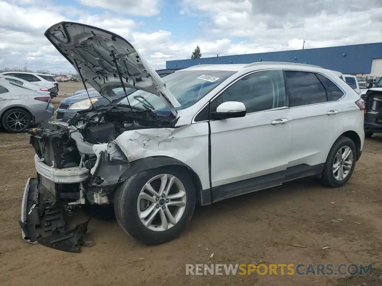1 Photograph of a damaged car 2FMPK4J99KBC60455 FORD EDGE 2019