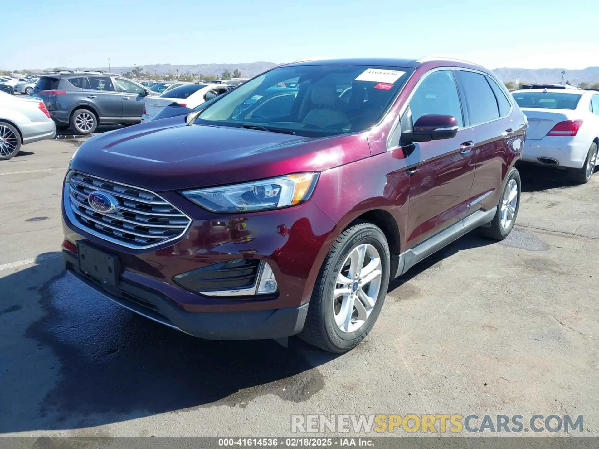 2 Photograph of a damaged car 2FMPK4J9XKBB10449 FORD EDGE 2019
