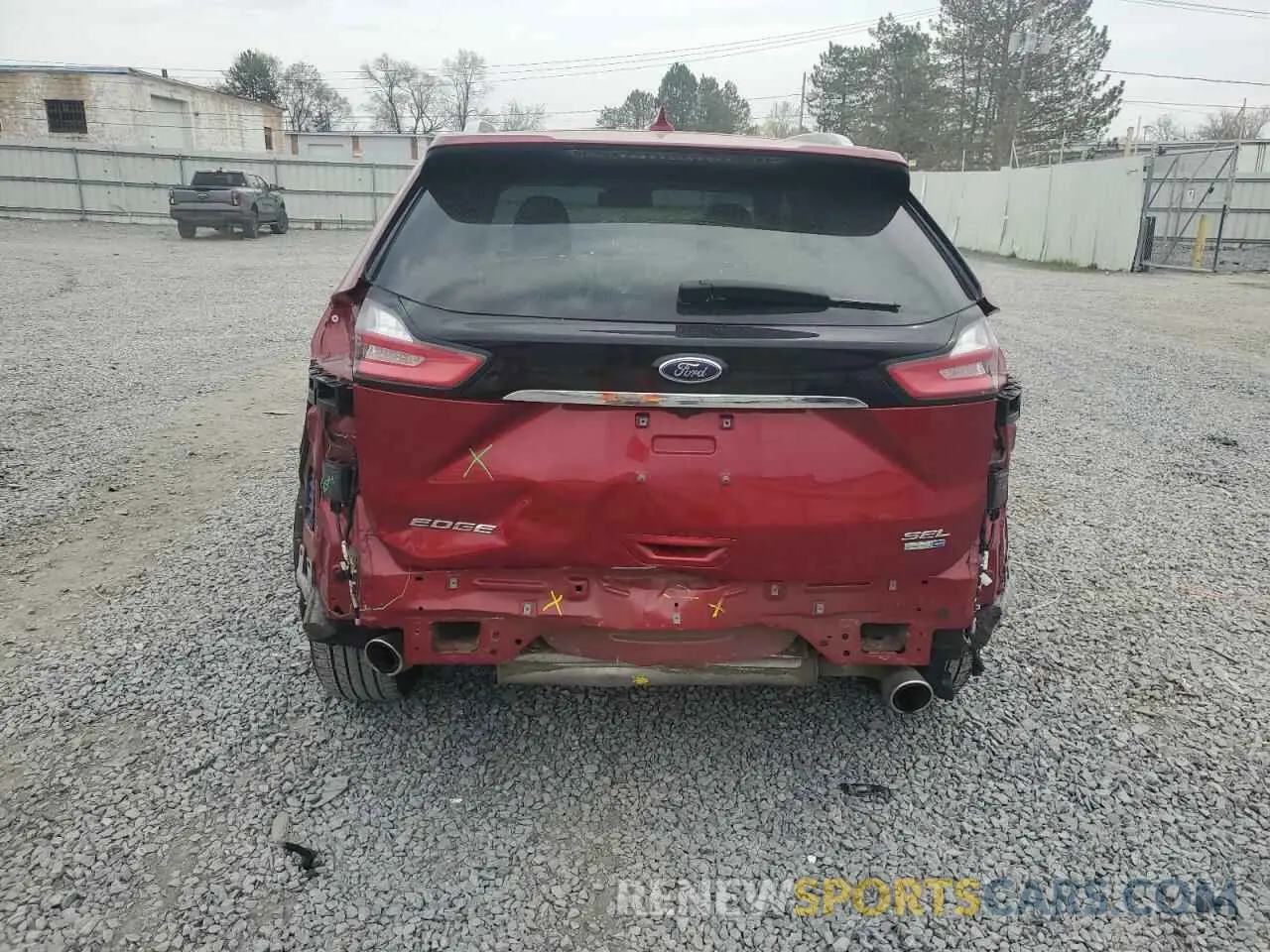 6 Photograph of a damaged car 2FMPK4J9XKBB18955 FORD EDGE 2019