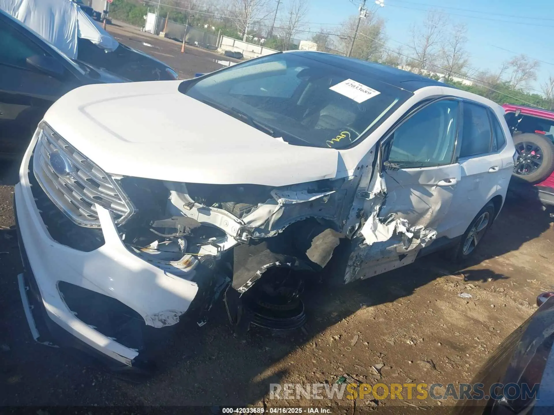 2 Photograph of a damaged car 2FMPK4J9XKBB27140 FORD EDGE 2019
