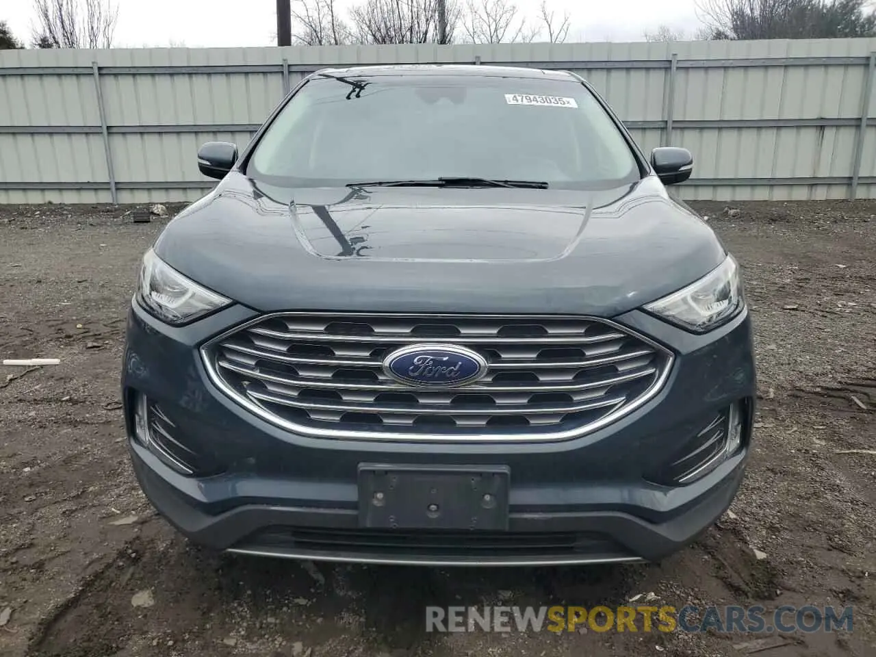5 Photograph of a damaged car 2FMPK4J9XKBC42157 FORD EDGE 2019