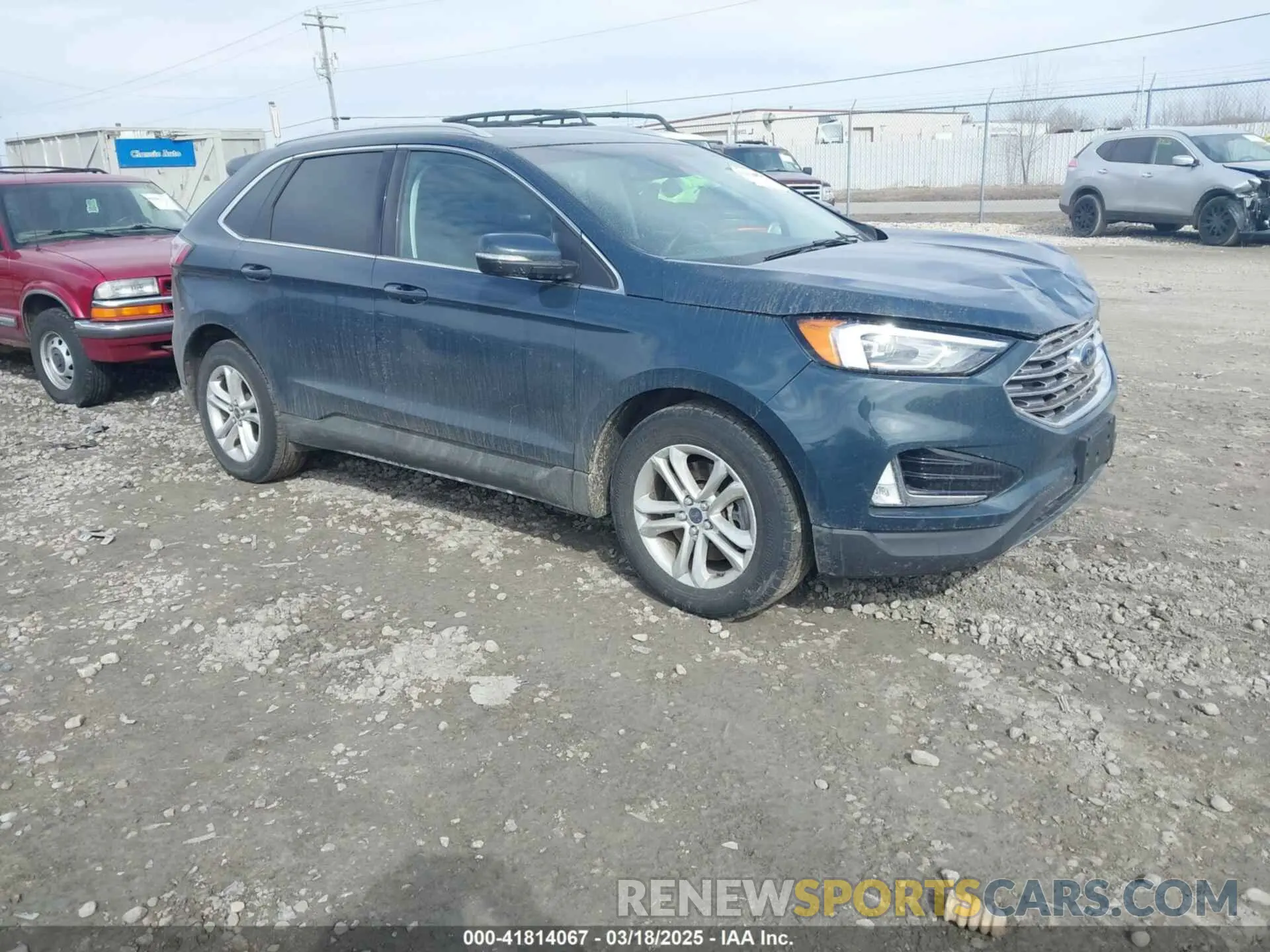 1 Photograph of a damaged car 2FMPK4J9XKBC58603 FORD EDGE 2019