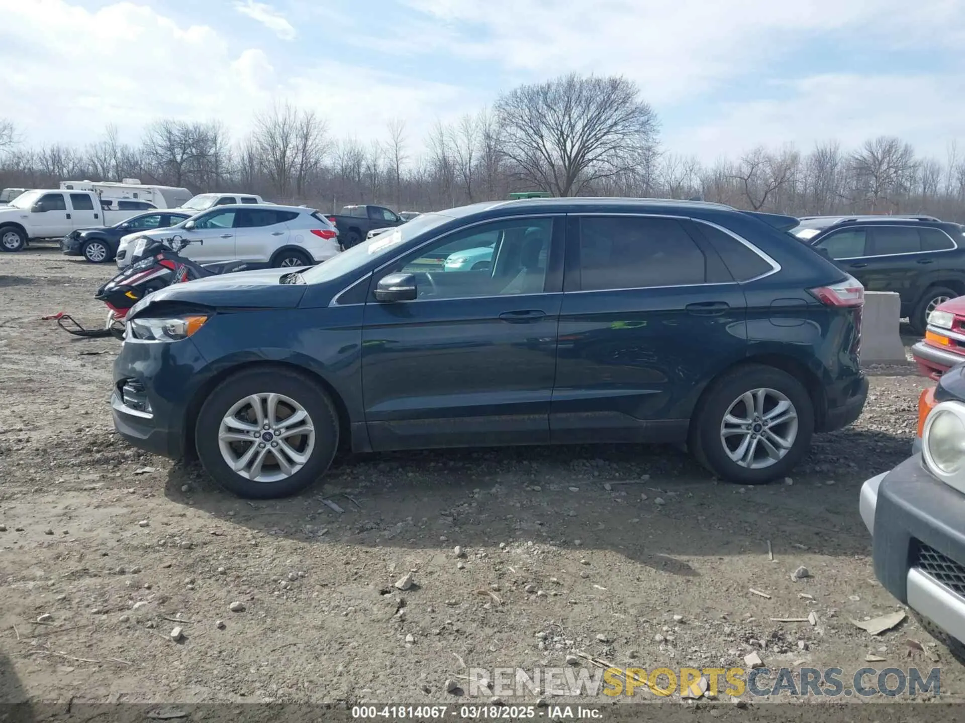 14 Photograph of a damaged car 2FMPK4J9XKBC58603 FORD EDGE 2019