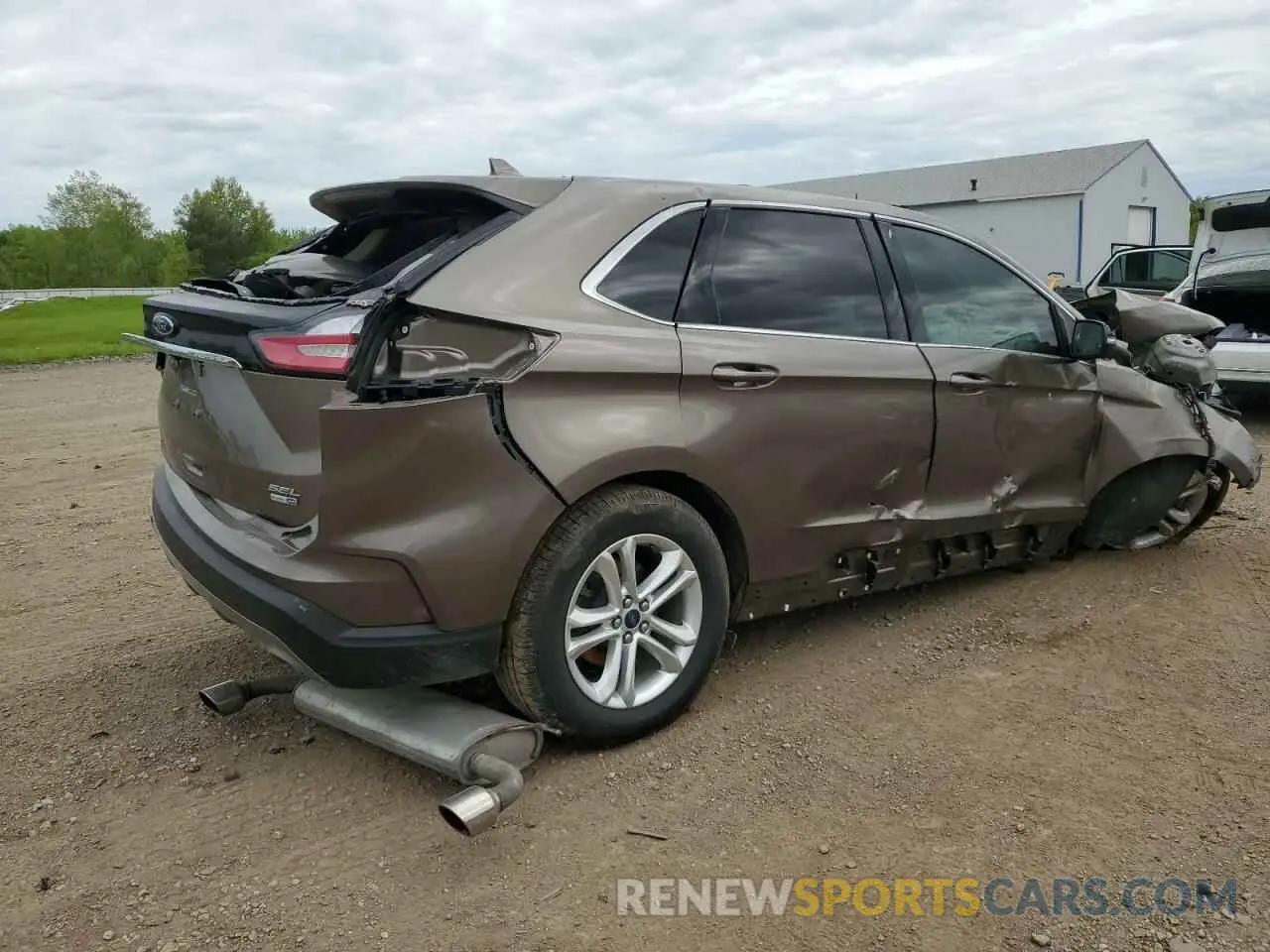 3 Photograph of a damaged car 2FMPK4J9XKBC64000 FORD EDGE 2019
