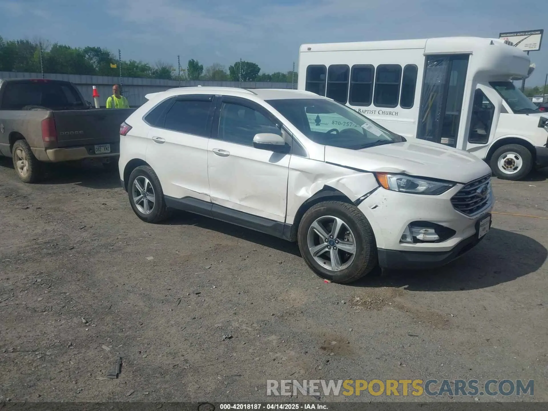 1 Photograph of a damaged car 2FMPK4K90KBB34533 FORD EDGE 2019