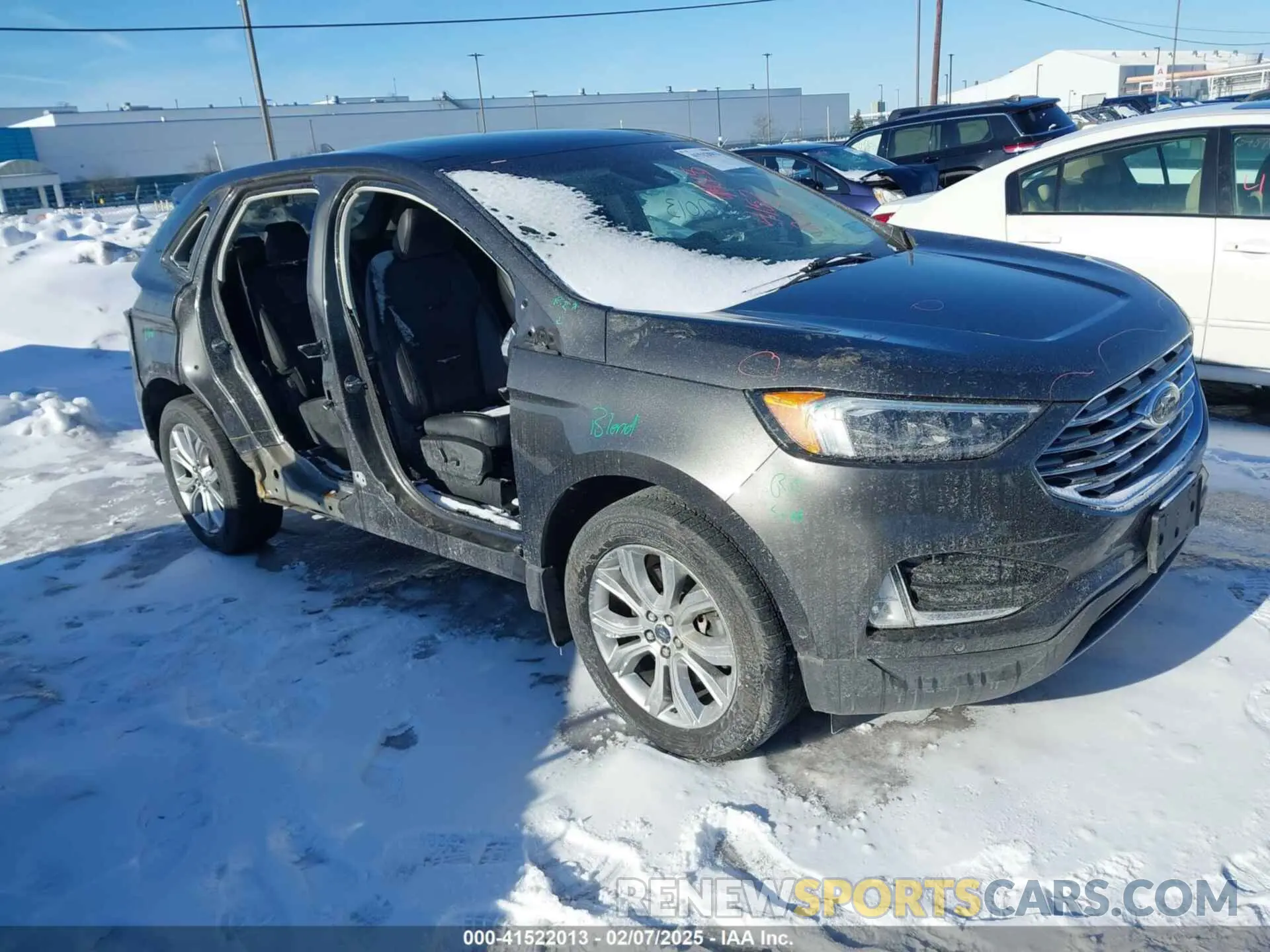 1 Photograph of a damaged car 2FMPK4K90KBB35424 FORD EDGE 2019