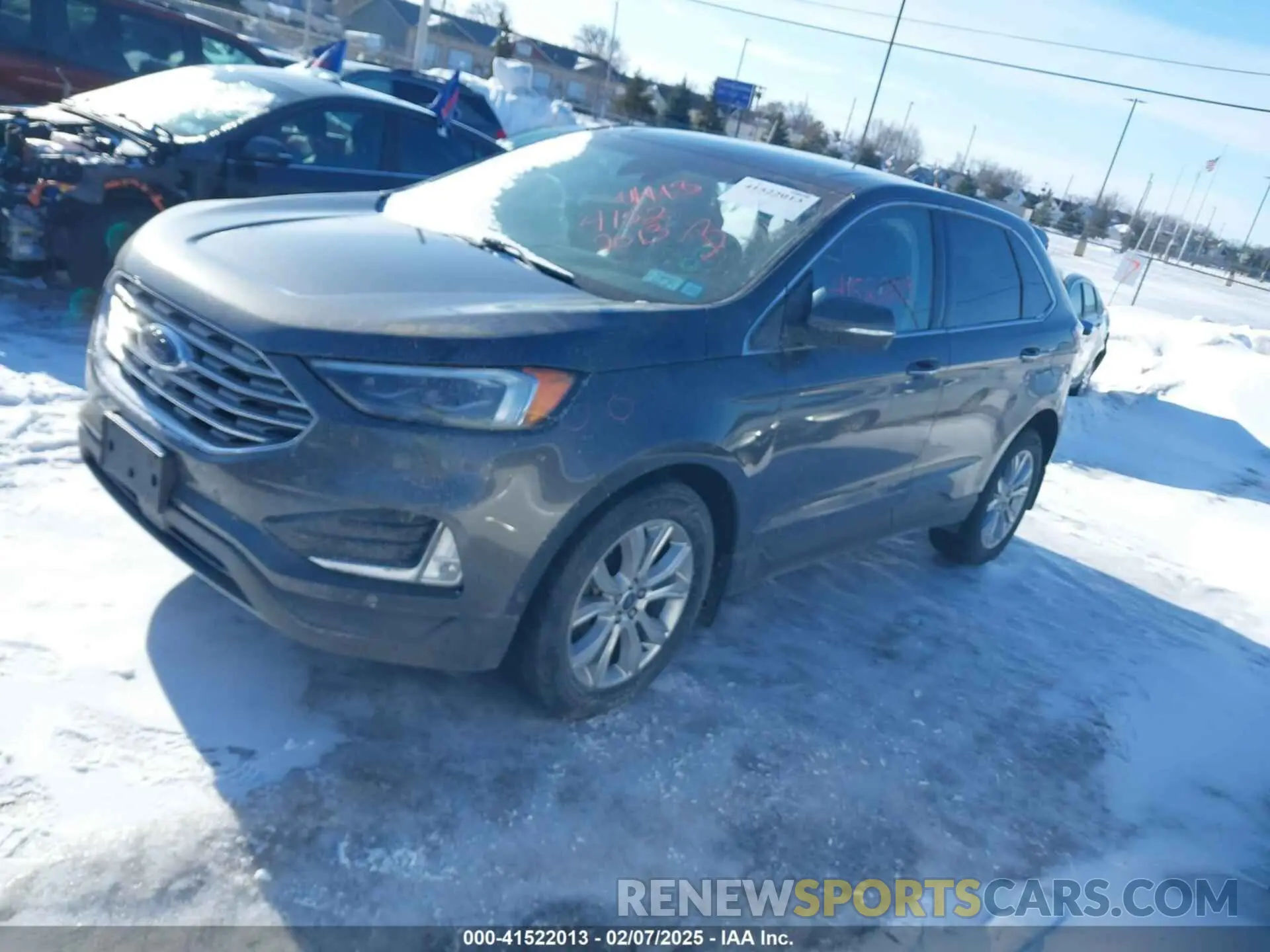 2 Photograph of a damaged car 2FMPK4K90KBB35424 FORD EDGE 2019