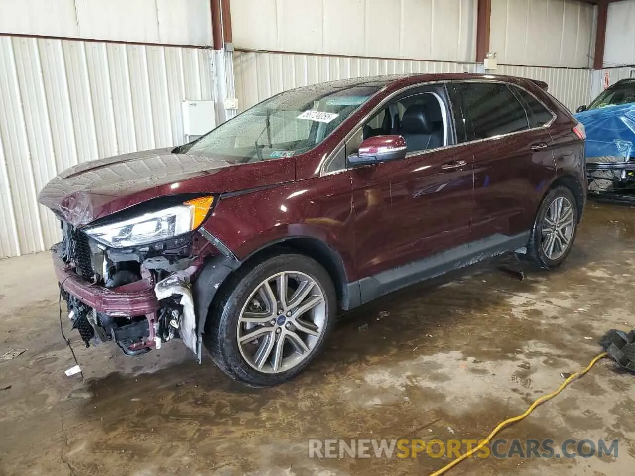 1 Photograph of a damaged car 2FMPK4K90KBC10848 FORD EDGE 2019