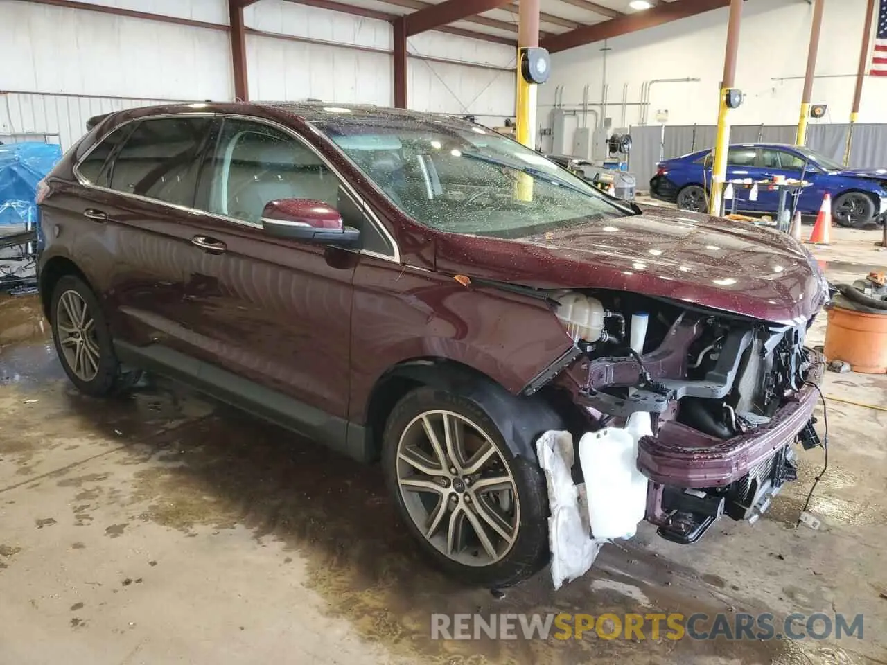 4 Photograph of a damaged car 2FMPK4K90KBC10848 FORD EDGE 2019