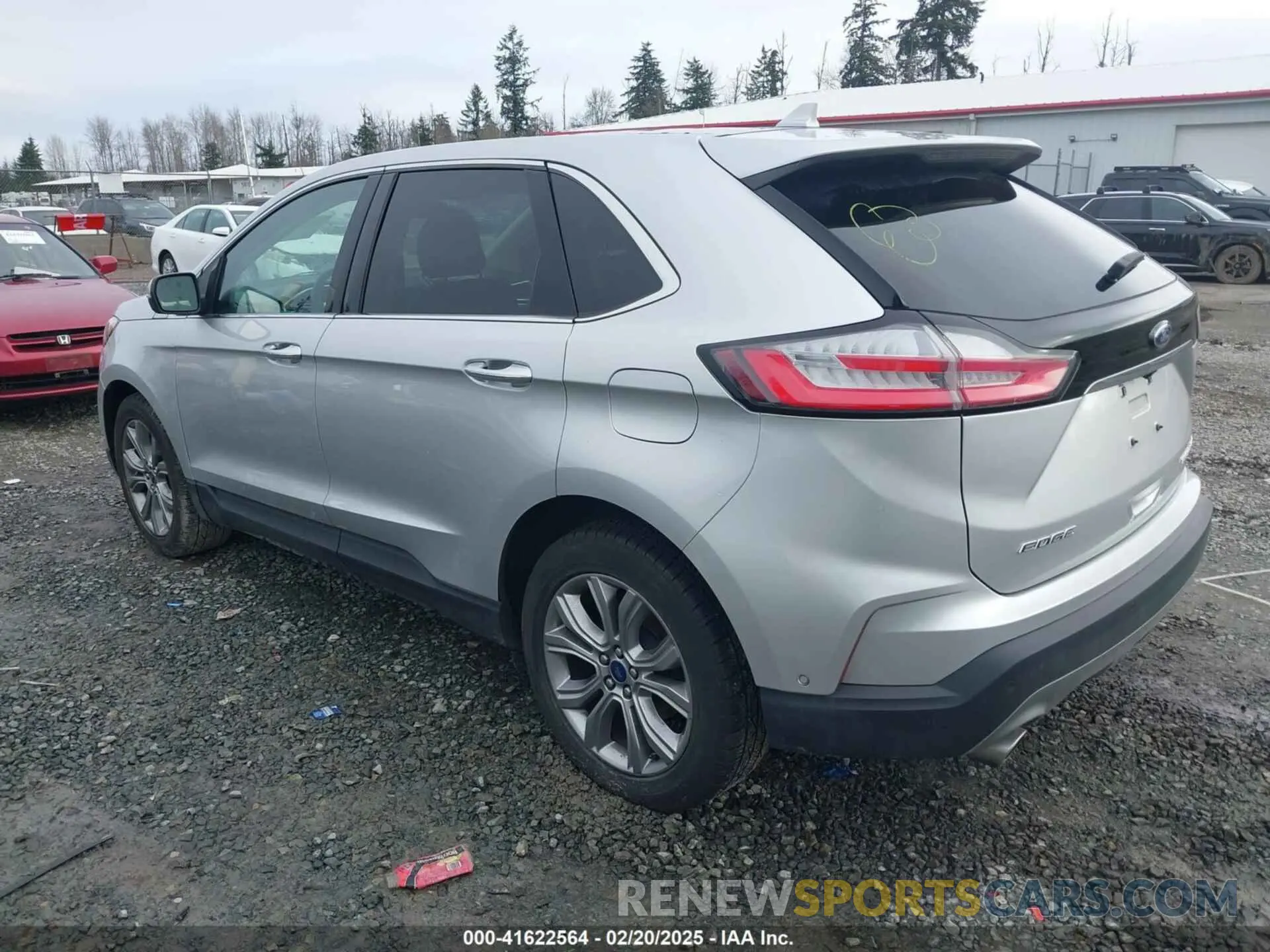 3 Photograph of a damaged car 2FMPK4K90KBC22398 FORD EDGE 2019