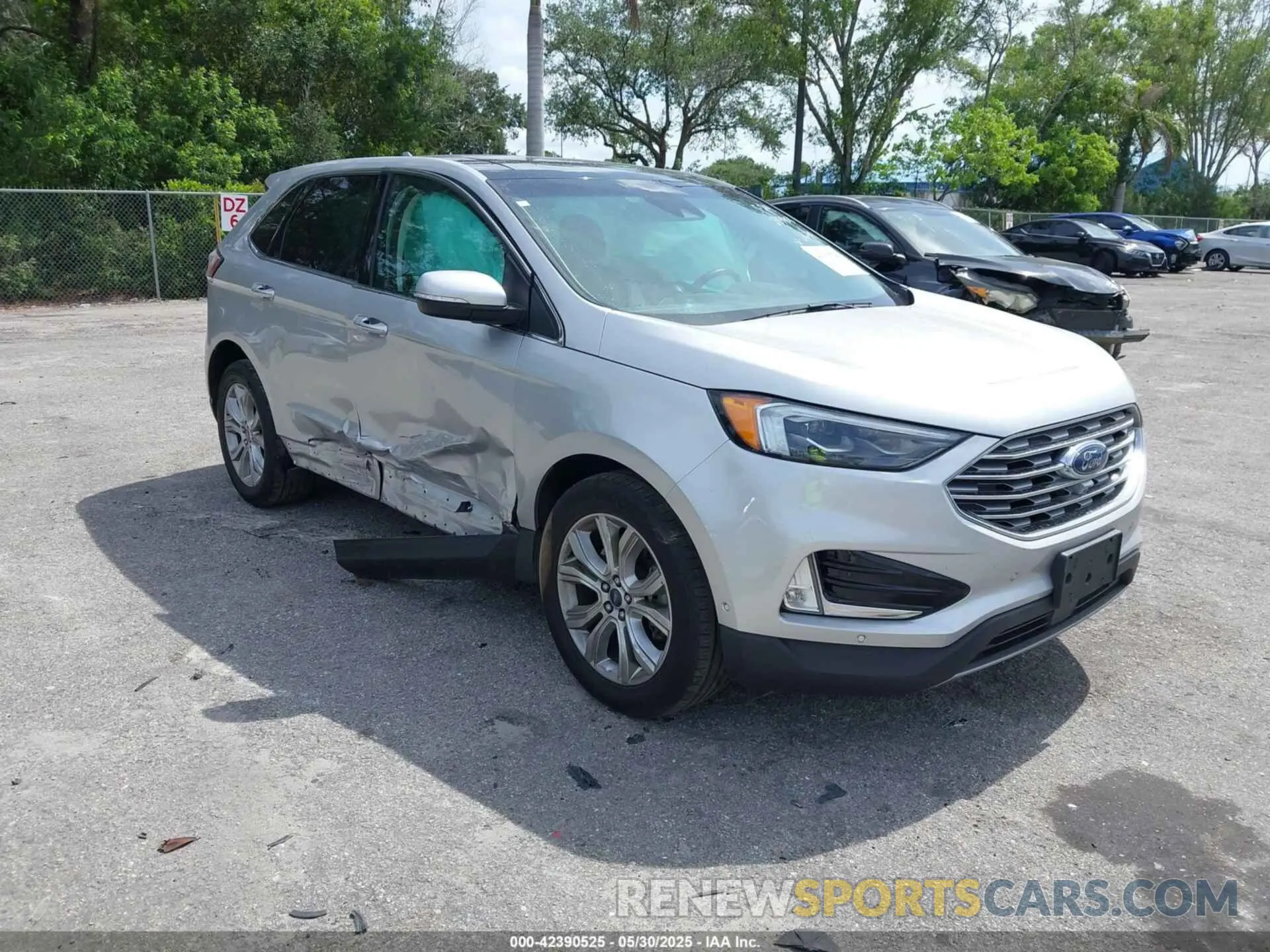 1 Photograph of a damaged car 2FMPK4K91KBB56699 FORD EDGE 2019