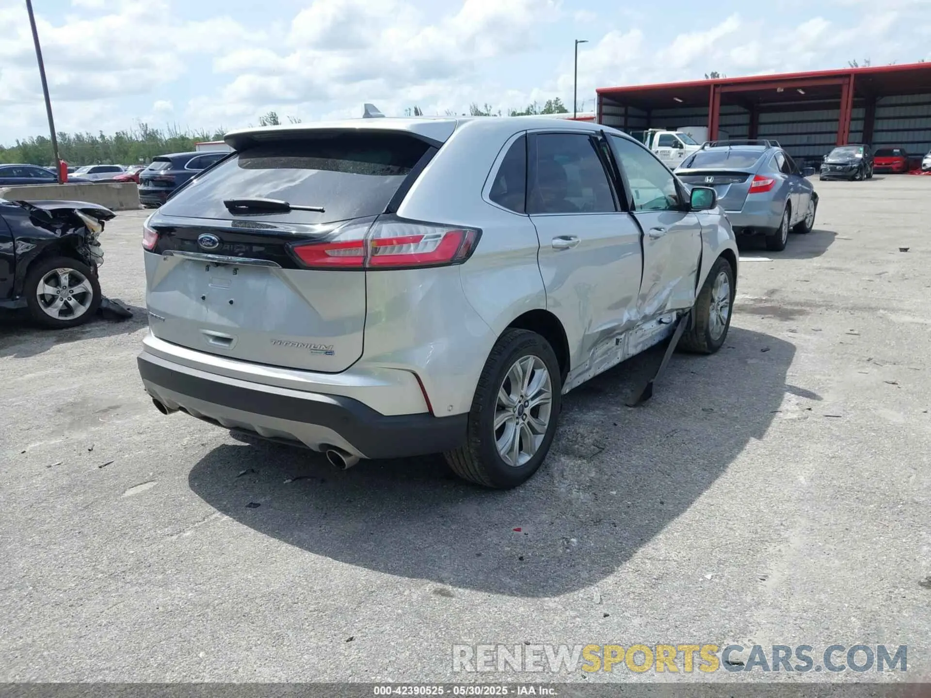 4 Photograph of a damaged car 2FMPK4K91KBB56699 FORD EDGE 2019