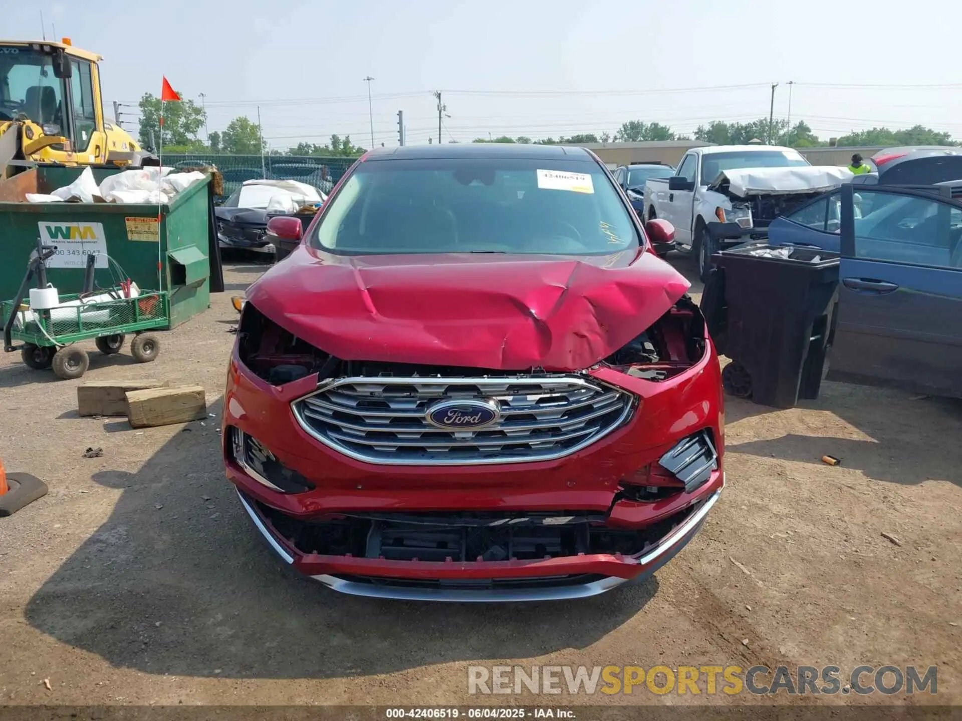 13 Photograph of a damaged car 2FMPK4K92KBB03901 FORD EDGE 2019