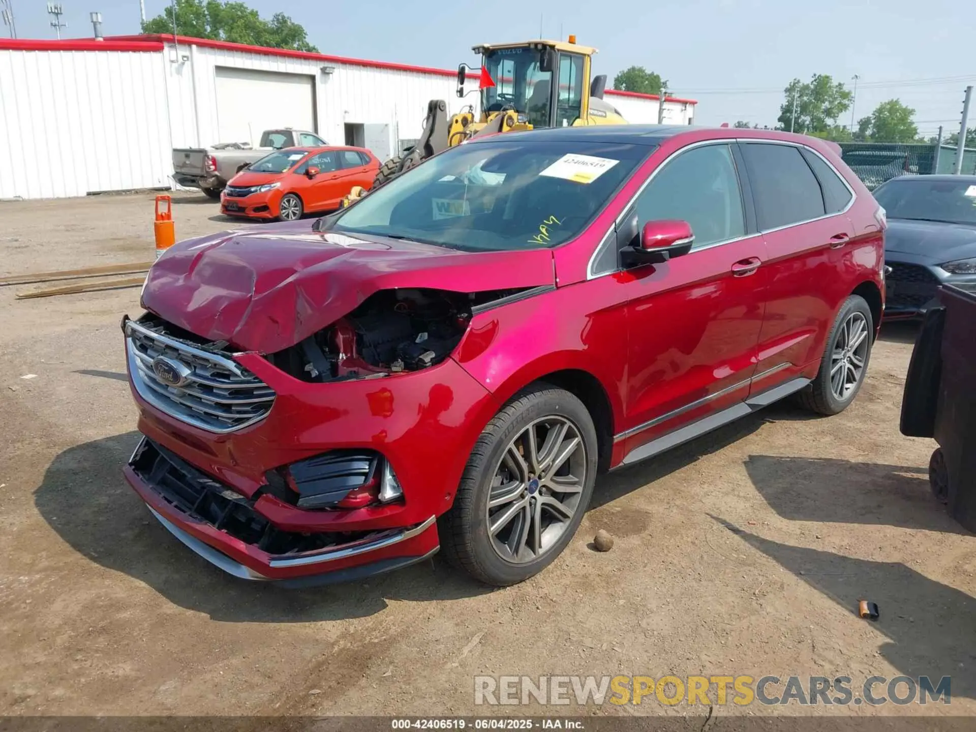 2 Photograph of a damaged car 2FMPK4K92KBB03901 FORD EDGE 2019