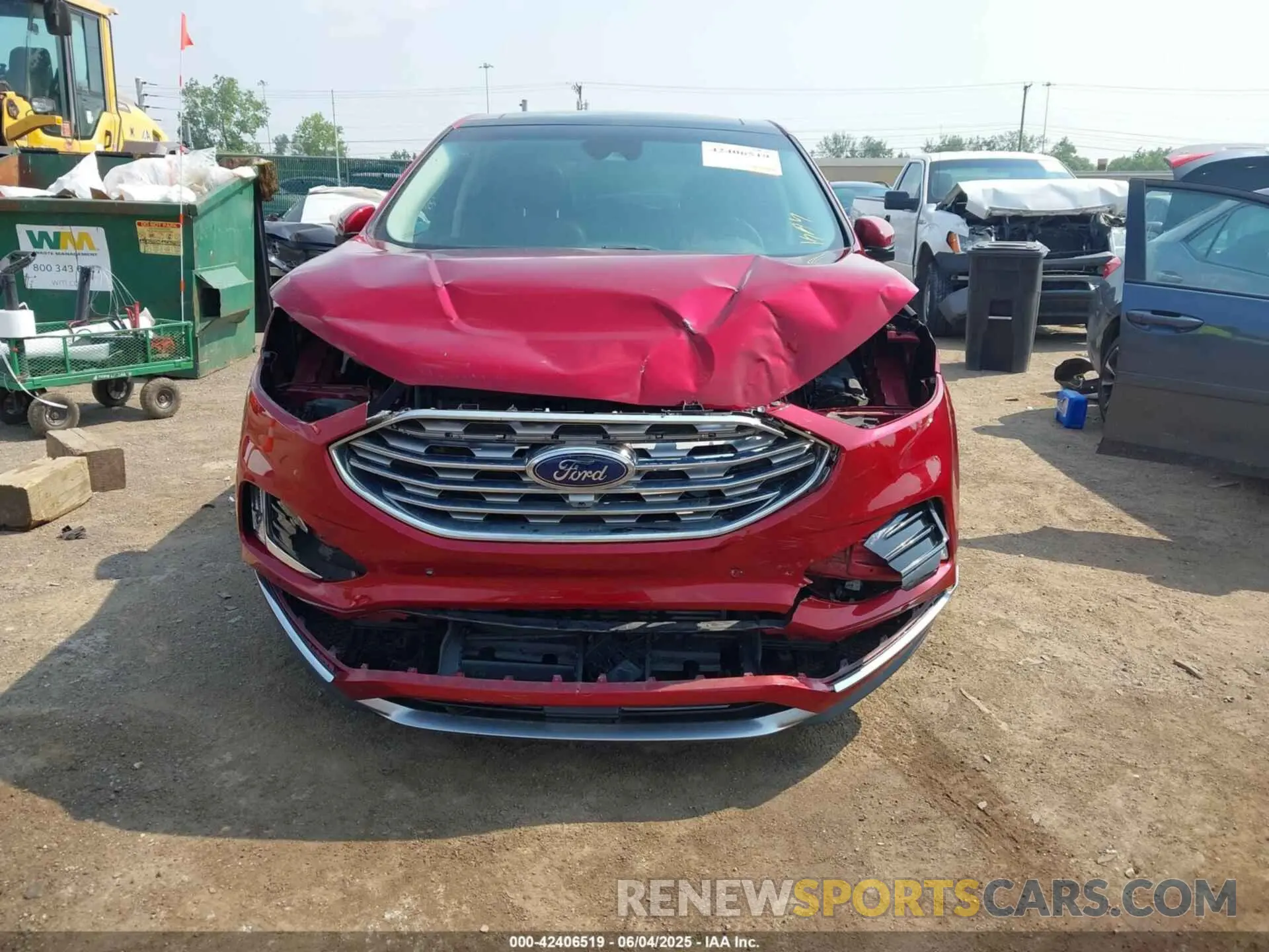 6 Photograph of a damaged car 2FMPK4K92KBB03901 FORD EDGE 2019
